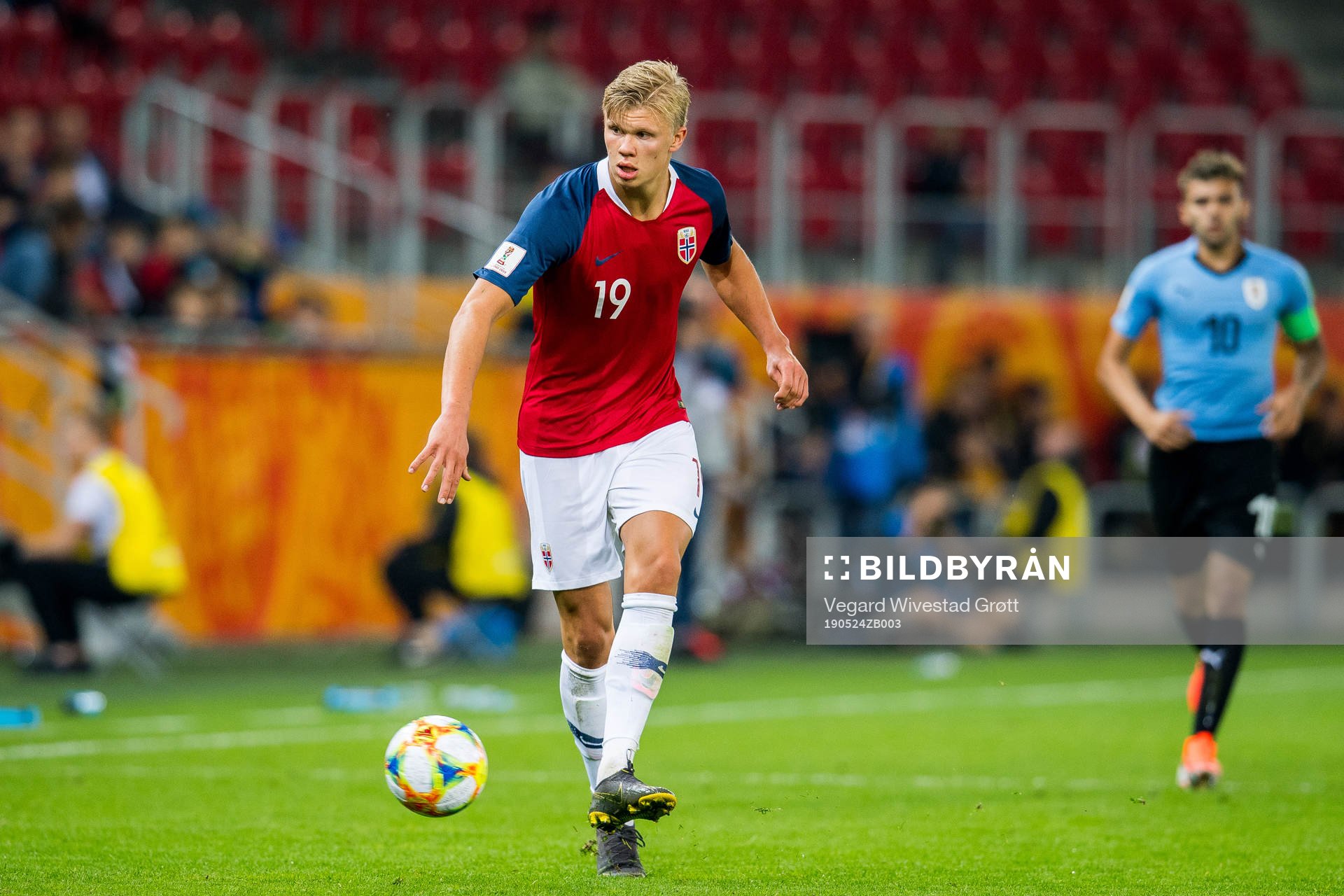 Erling Braut Haaland of Norway