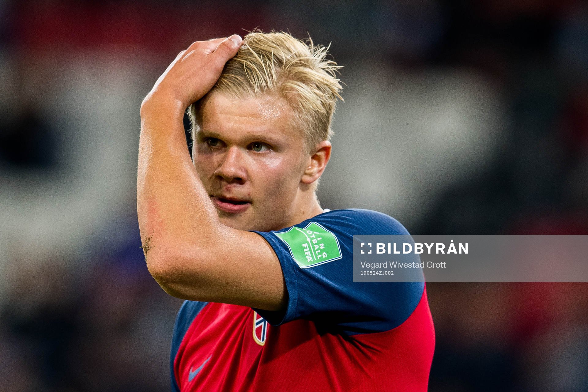 Erling Braut Haaland of Norway