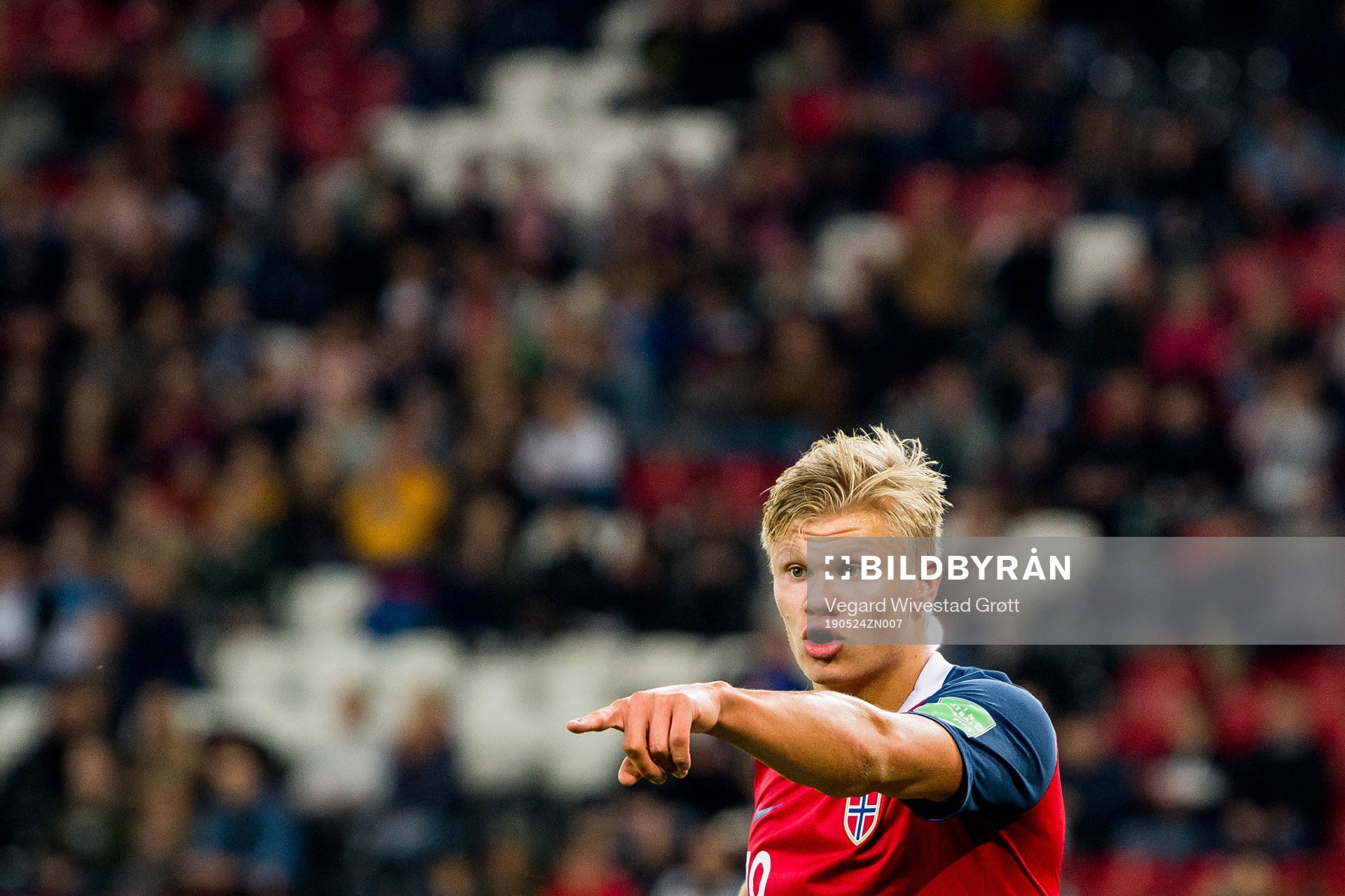 Erling Braut Haaland of Norway