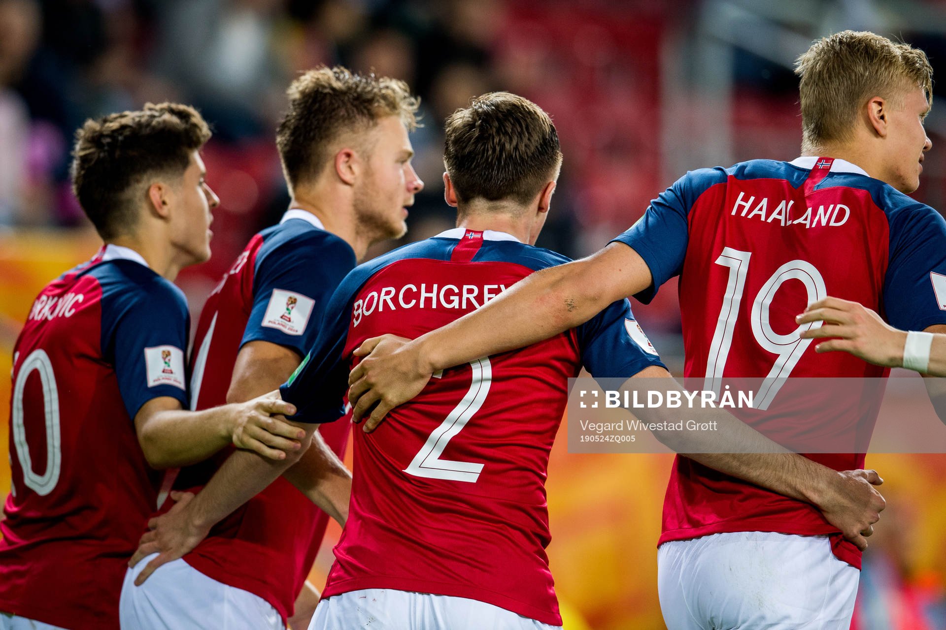 Christian Dahle Borchgrevink of Norway celebrates with