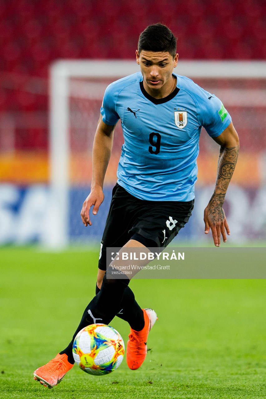 Darwin Nunez of Uruguay
