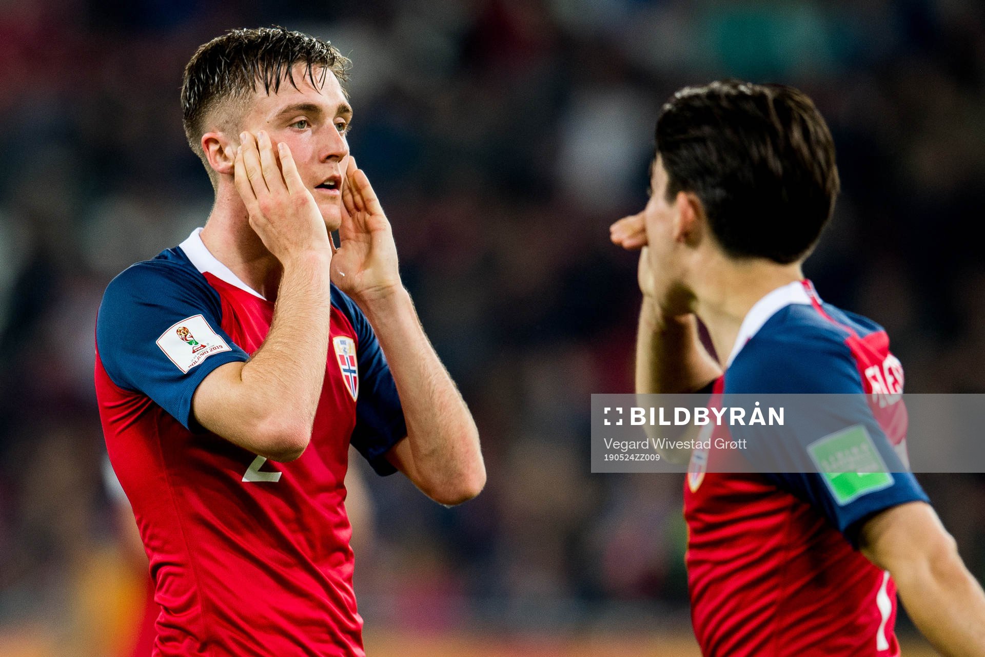 Christian Dahle Borchgrevink of Norway looks dejected