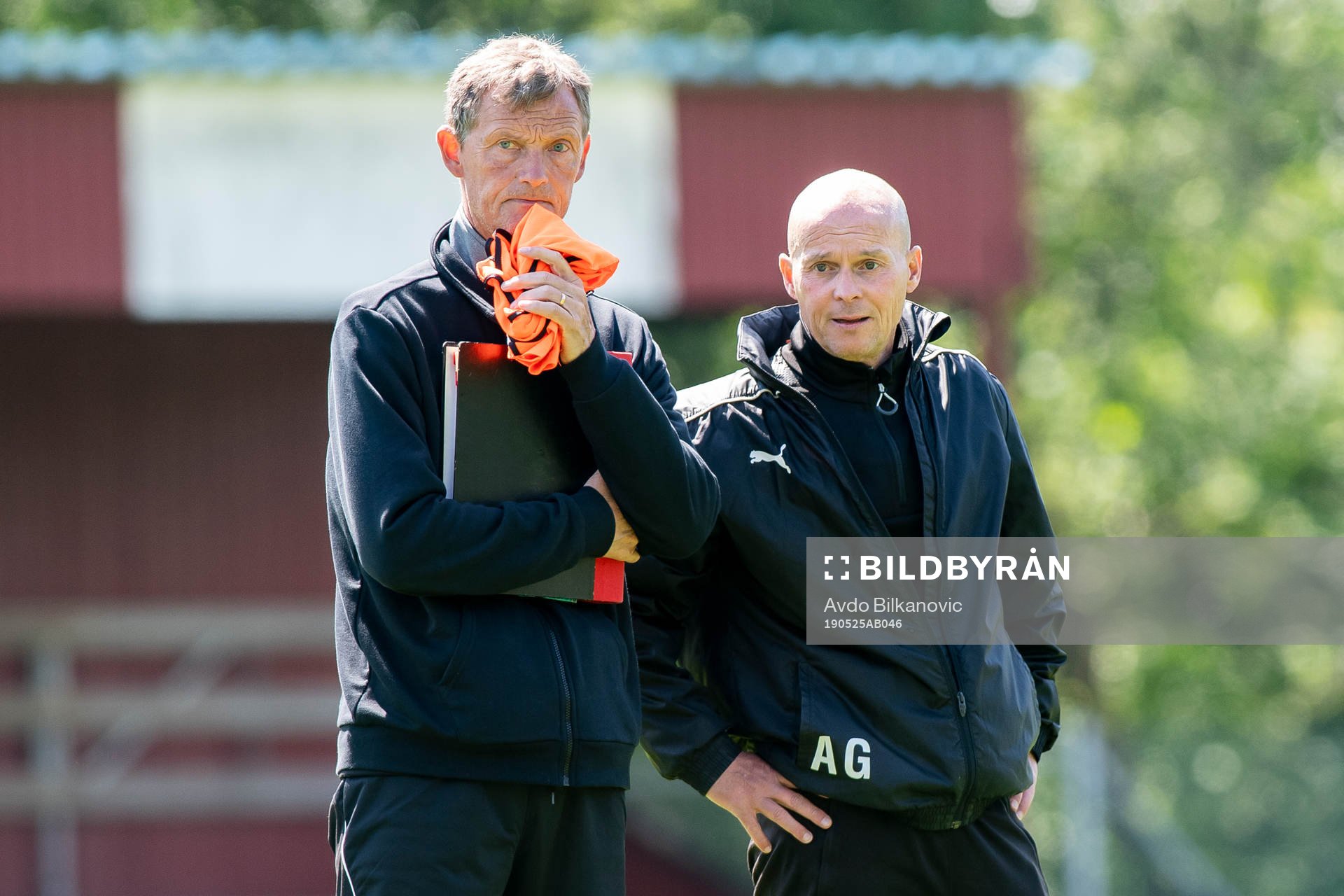 Olympics tränare Anders Grimberg och assisterande