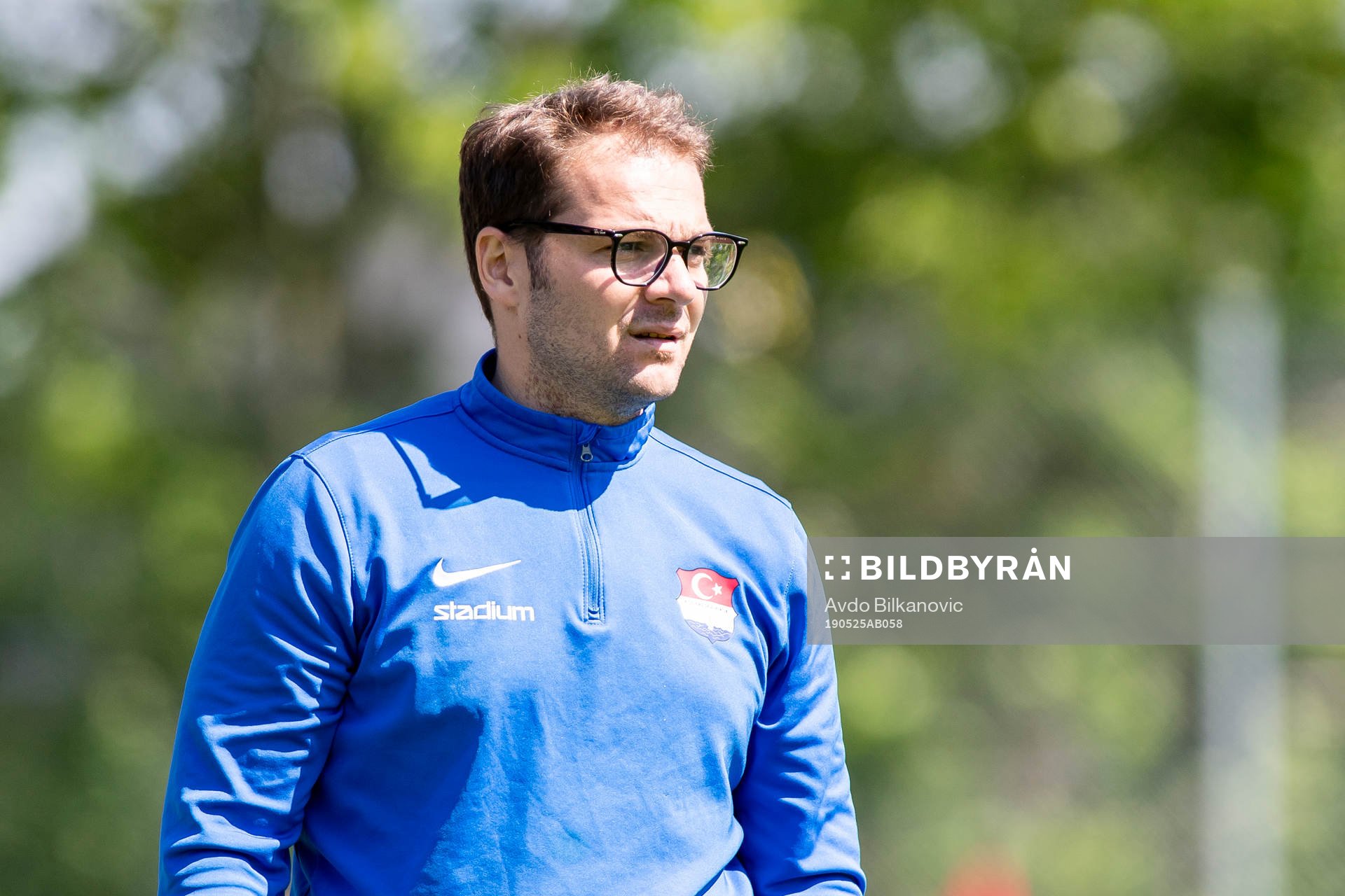 Press Birliks assisterande tränare Haris Saranovic