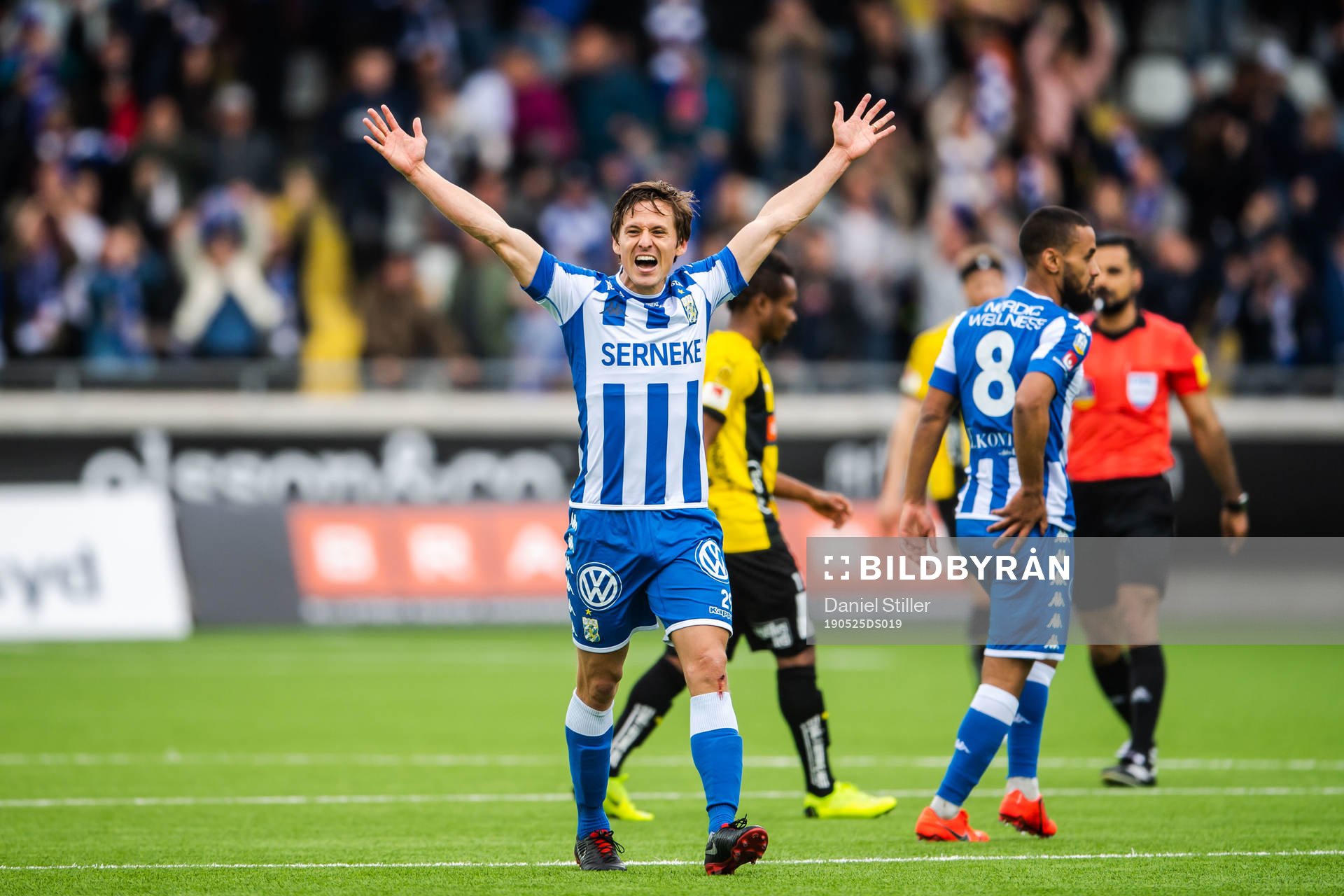 IFK Göteborgs Lasse Vibe jublar