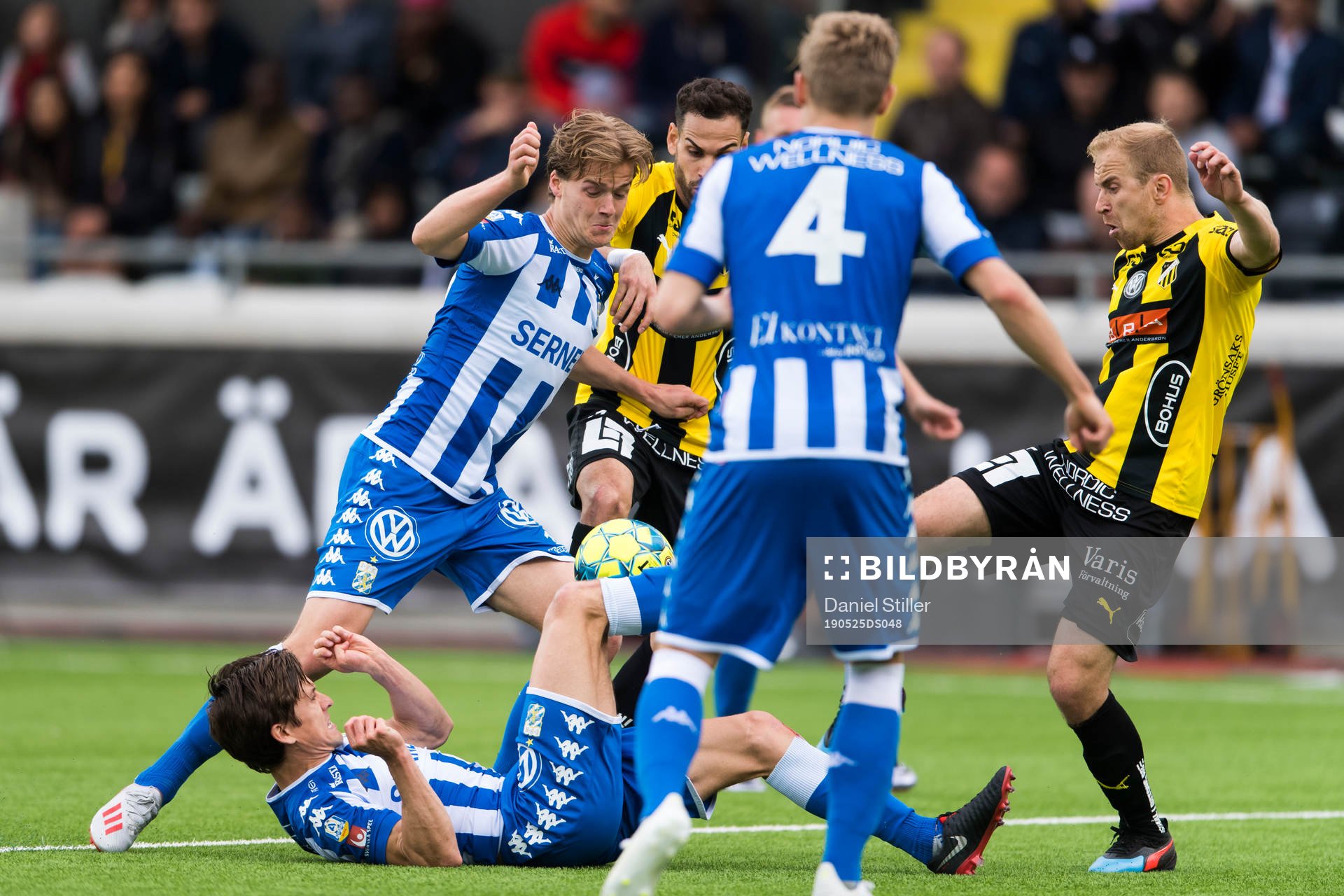 IFK Göteborgs August Erlingmark och Lasse Vibe