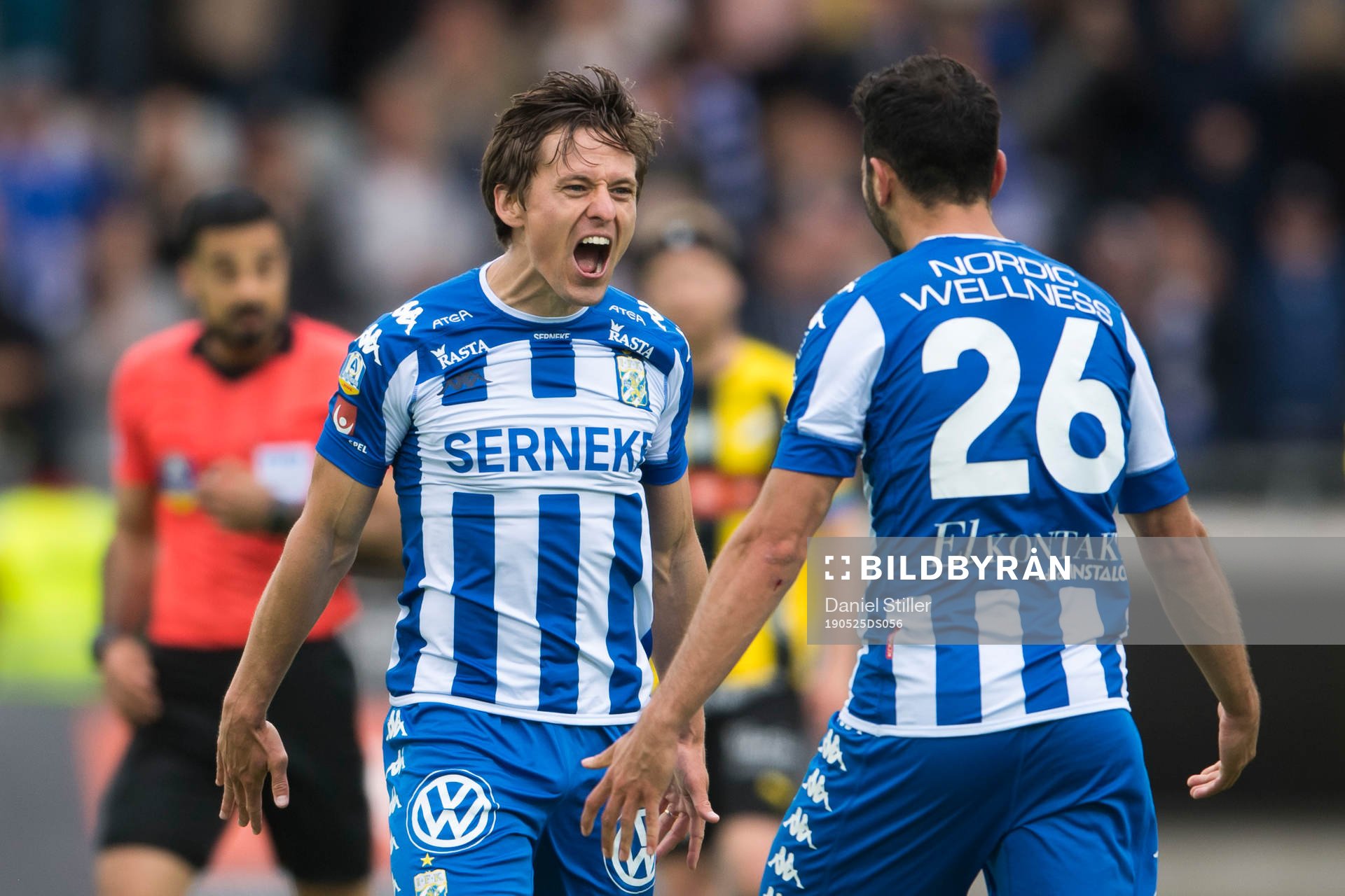IFK Göteborgs Lasse Vibe jublar