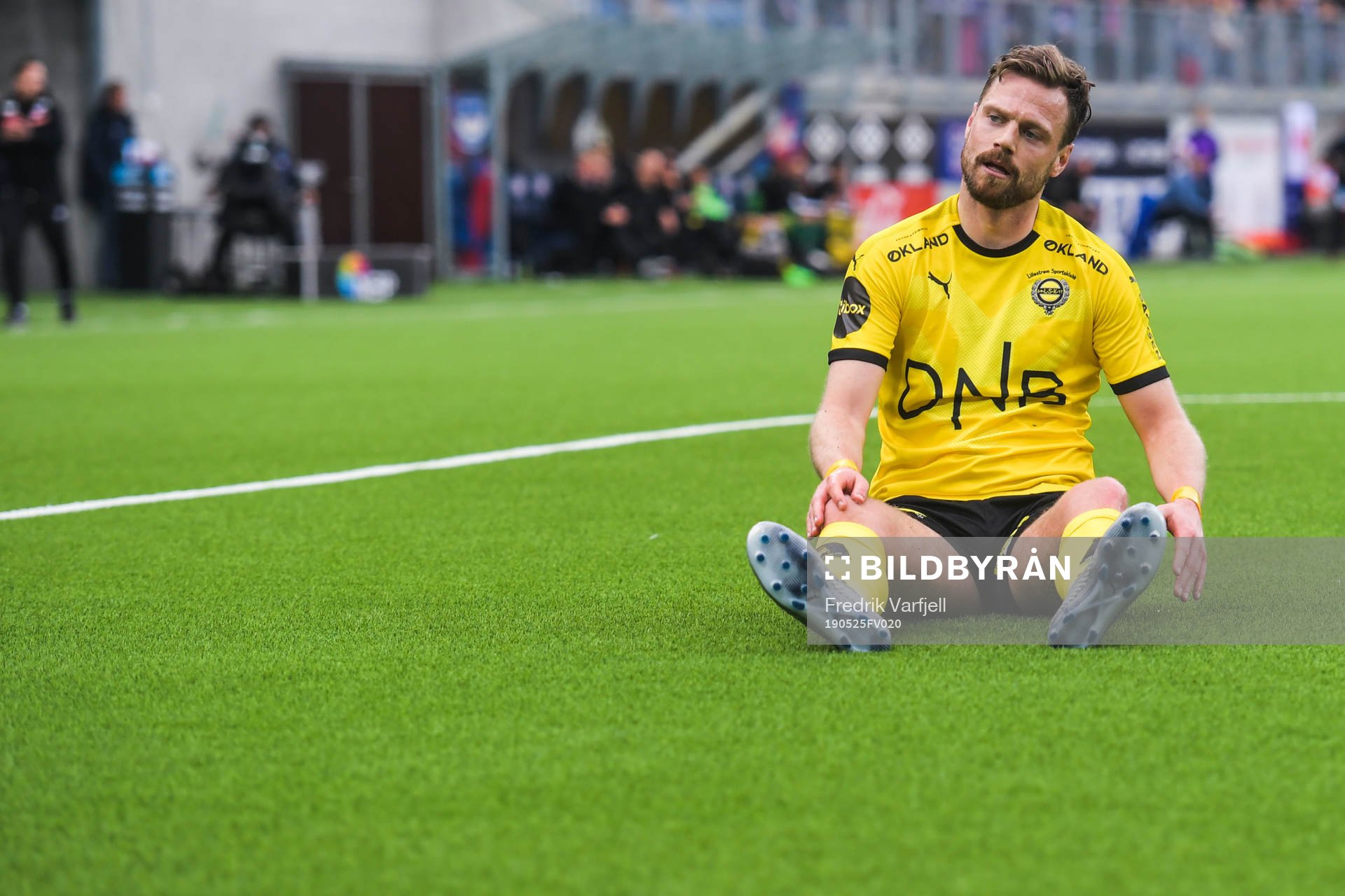 Arnór Smárason of Lillestrøm looks dejected