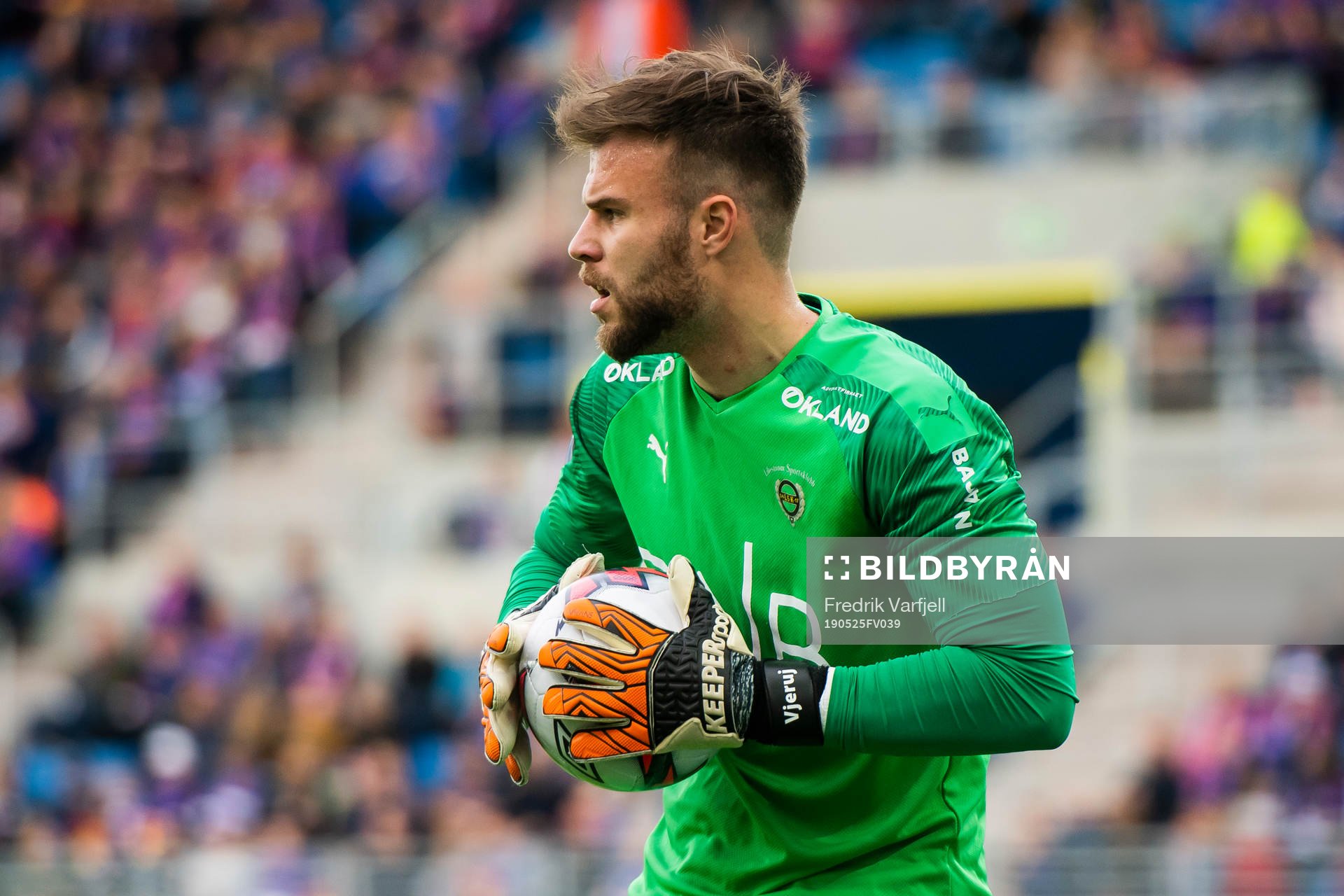 Goalkeeper Marko Maric of Lillestrøm