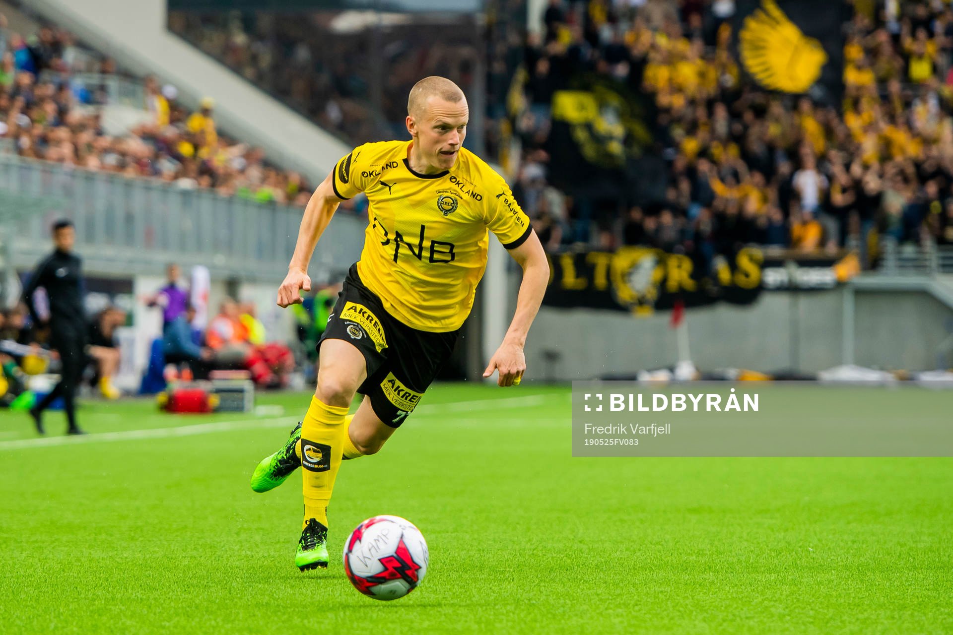 Daniel Gustavsson of Lillestrøm during the Eliteserien match between Vålerenga and Lillestrøm on May 25, 2019 in Oslo. 