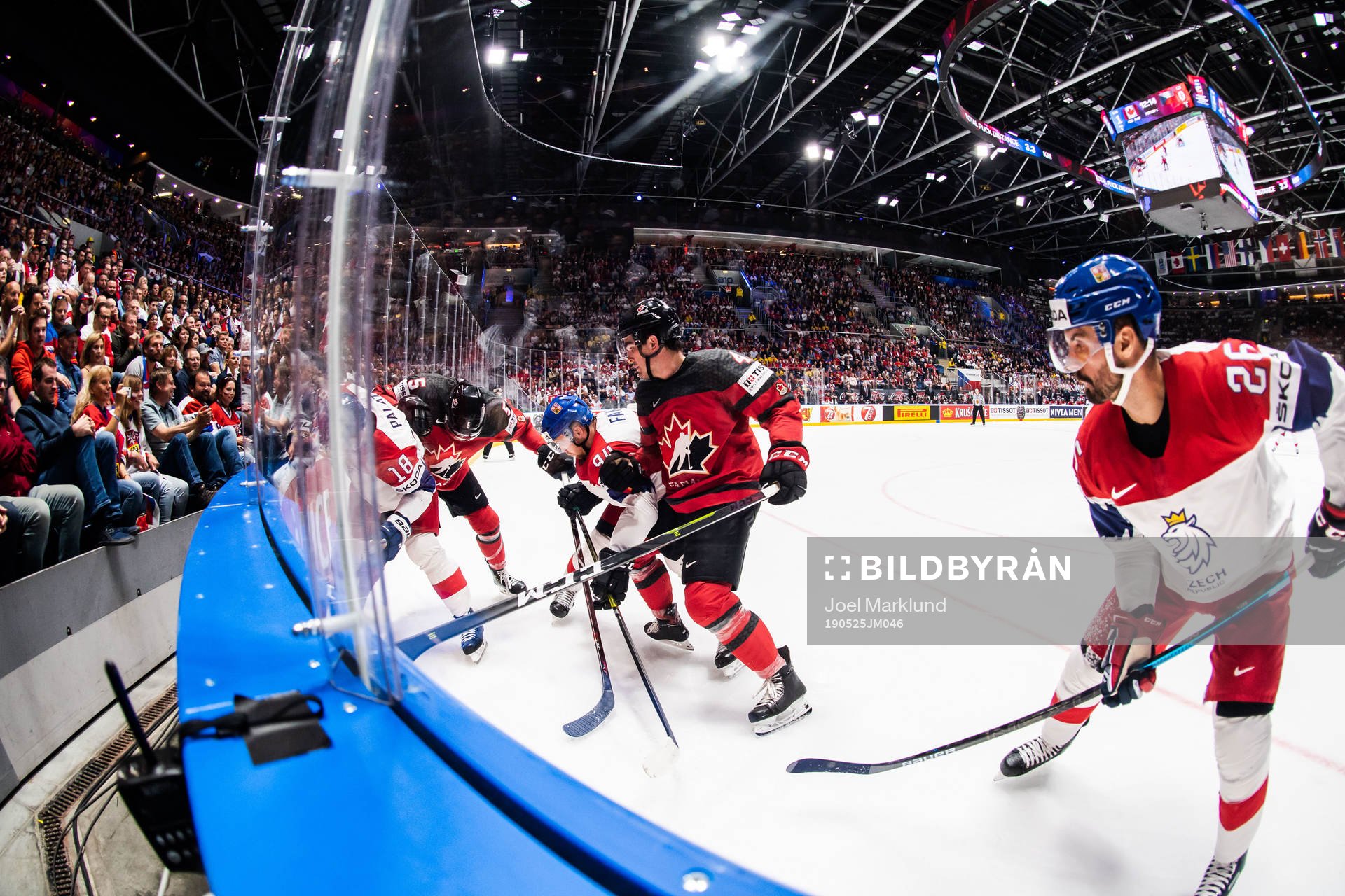 Ondrej Palat and Michal Repik of Czech Republic
