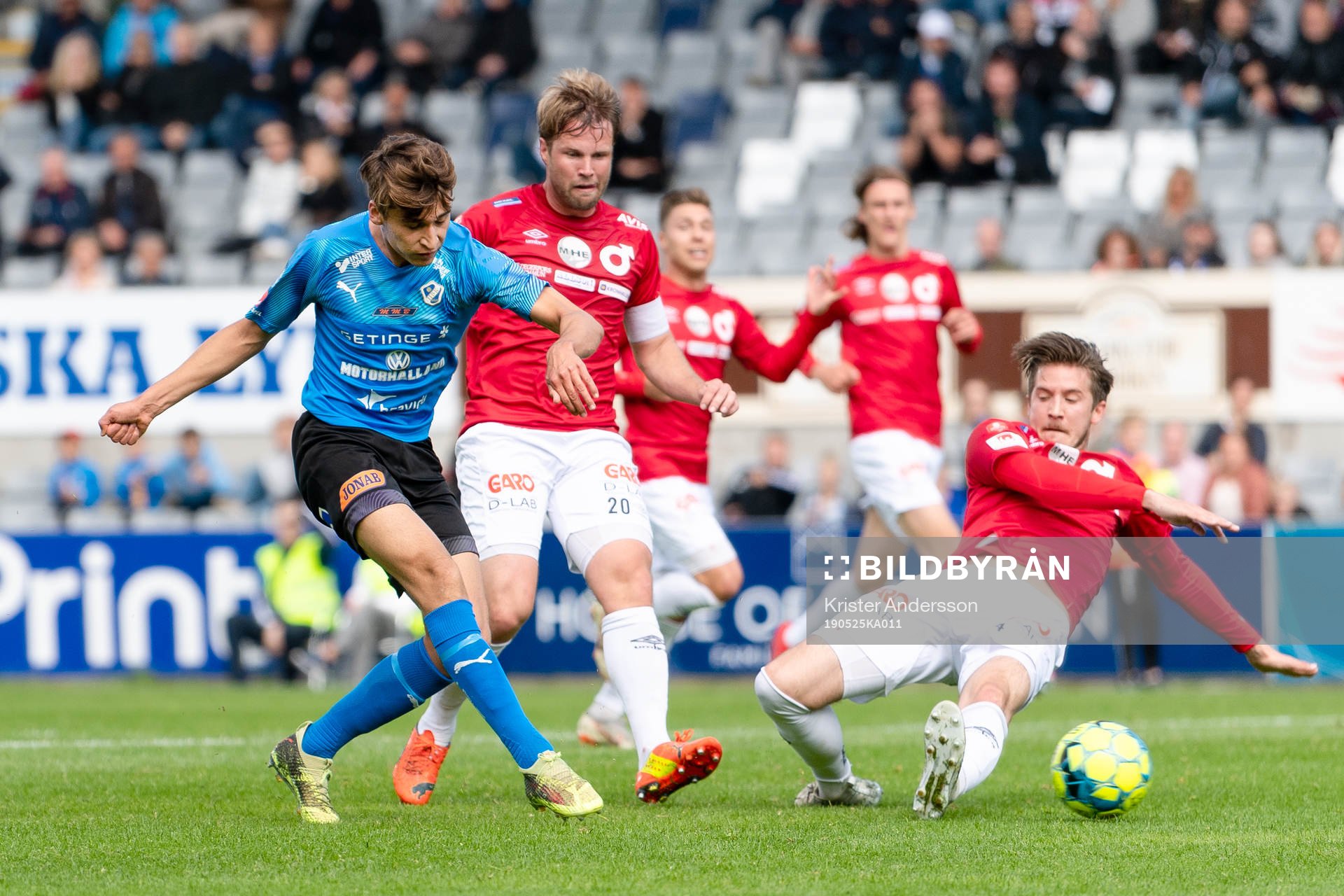 Halmstads Rasmus Wiedsheim-Paul gör 2-0