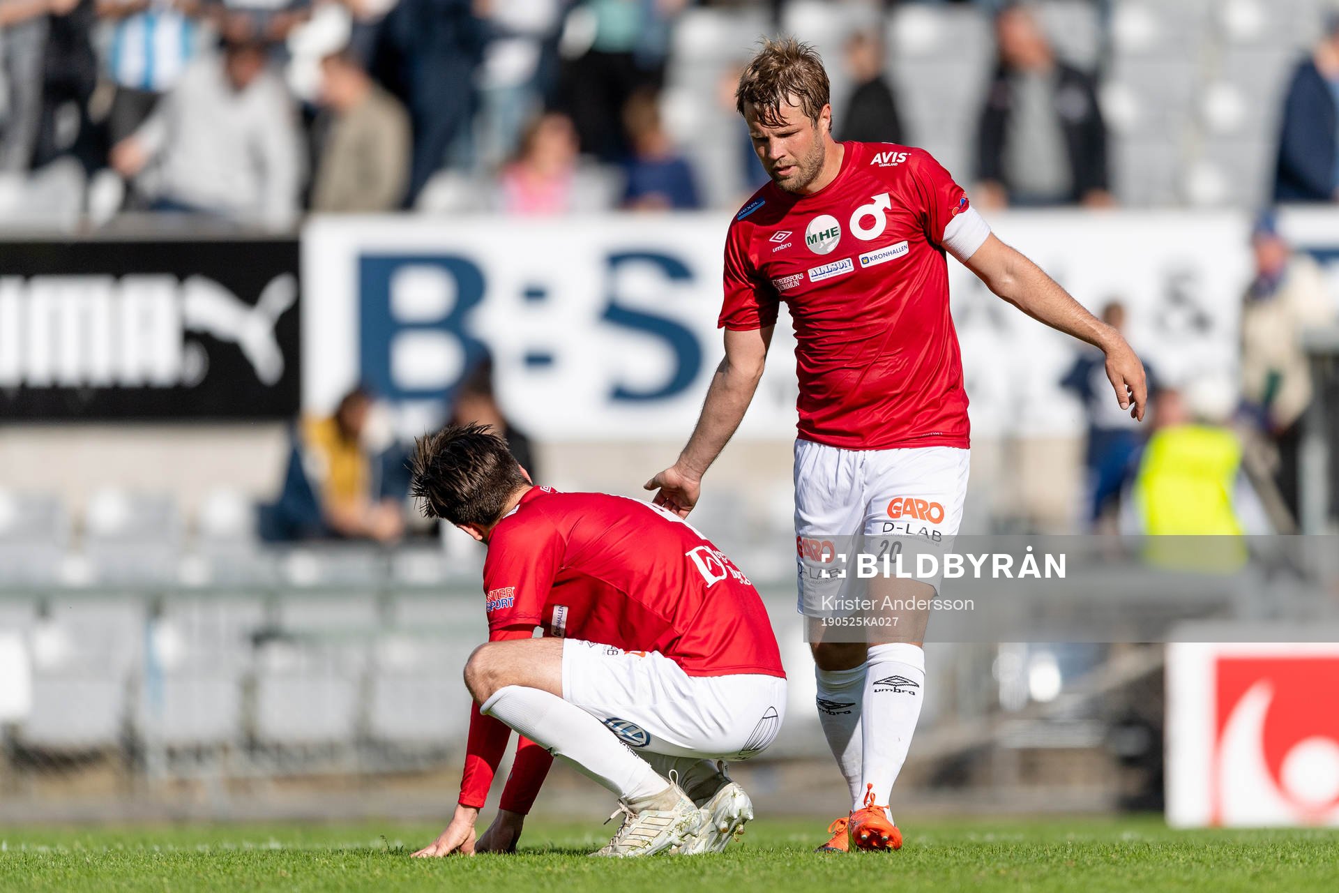 Degerfors Daniel Janevski och Christoffer Wiktorsson deppar