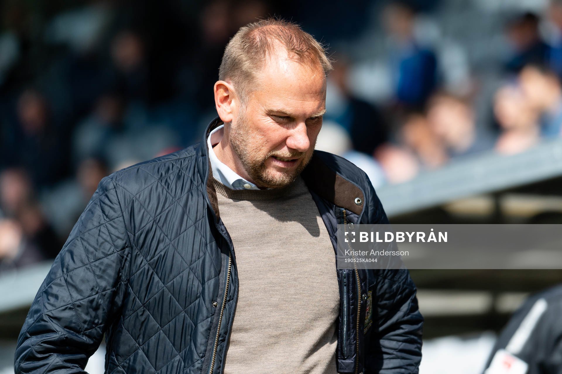 Halmstads tränare Magnus Haglund