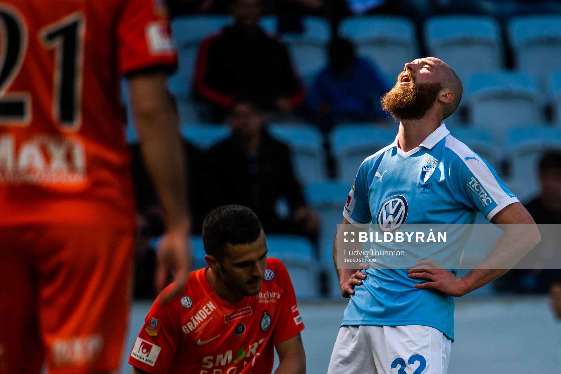 Malmö FFs Jo Inge Berget deppar