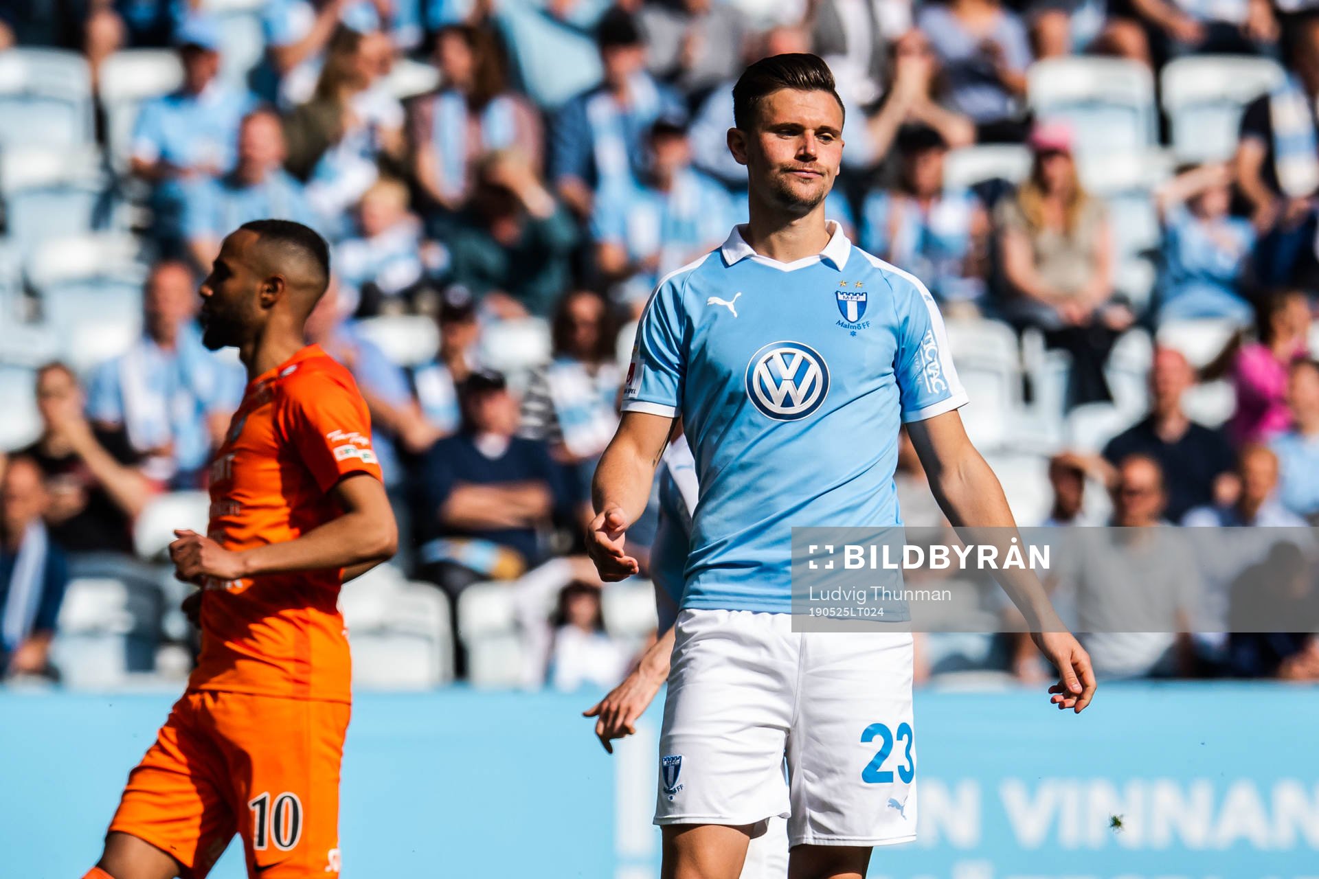 Malmö FFs Marcus Antonsson deppar