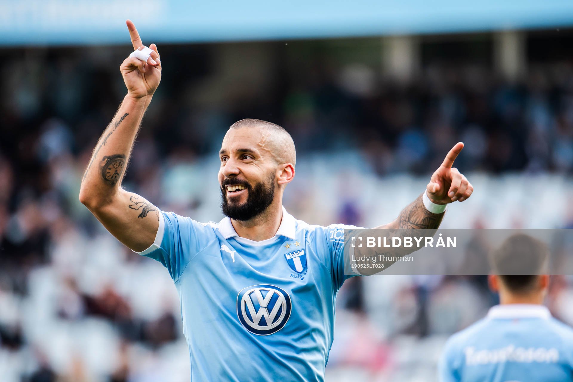 Malmö FFs Guillermo Molins jublar