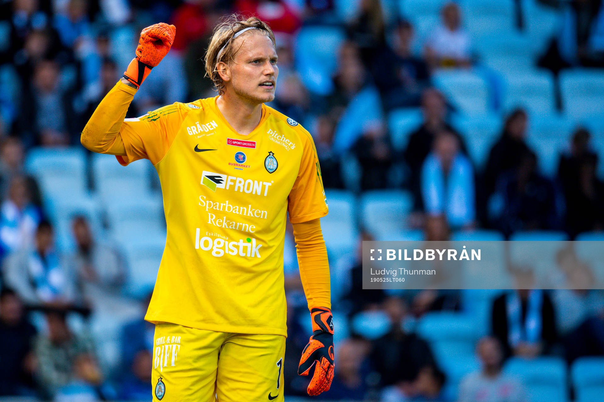 AFC Eskilstunas målvakt Ole Söderberg