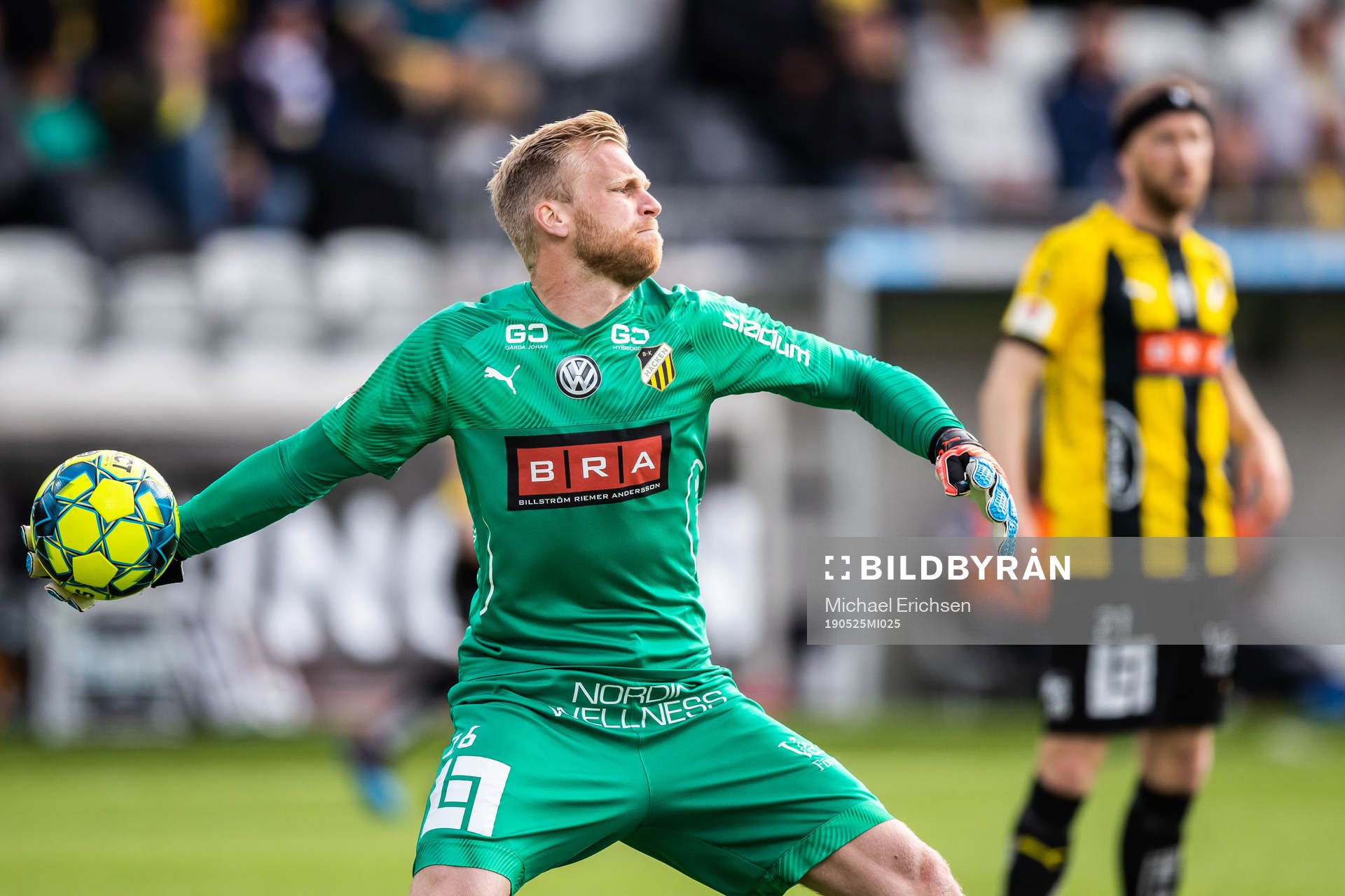 Häckens målvakt Peter Abrahamsson