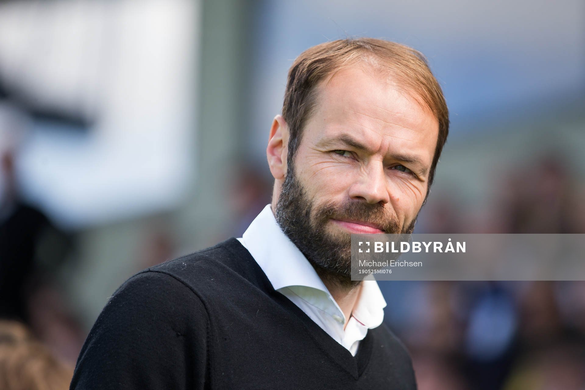 Häckens tränare Andreas Alm