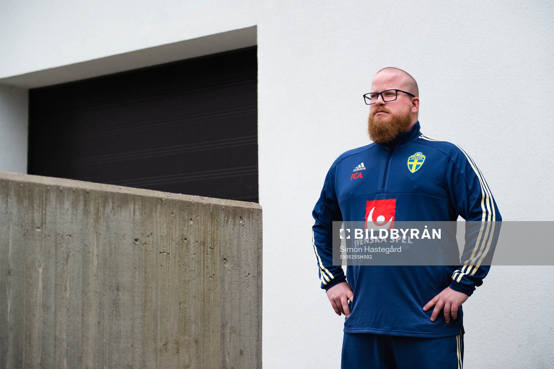 Anders Eriksson, Match Analysist of Sweden  poses for a