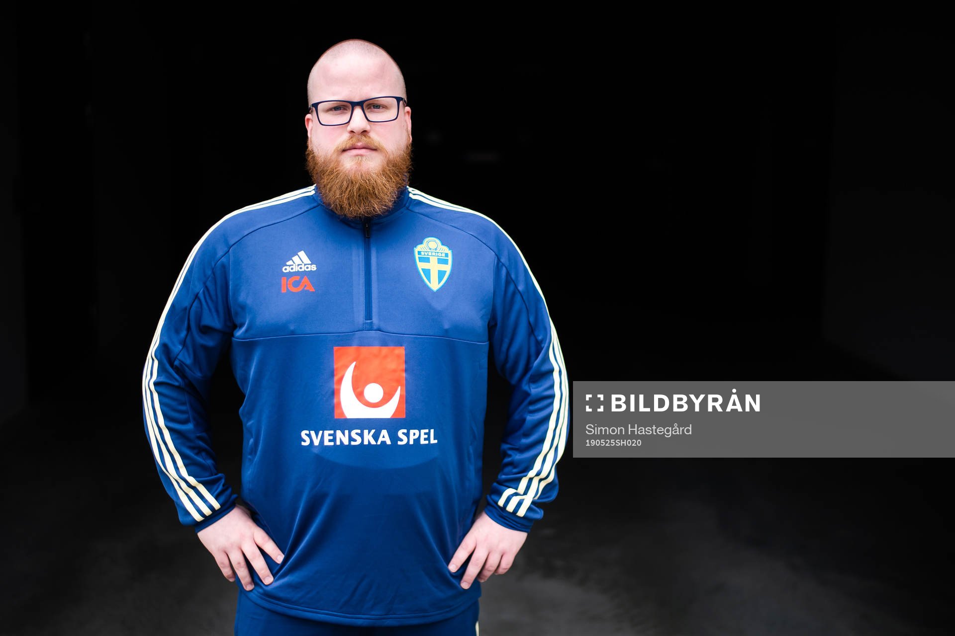 Anders Eriksson, Match Analysist of Sweden  poses for a