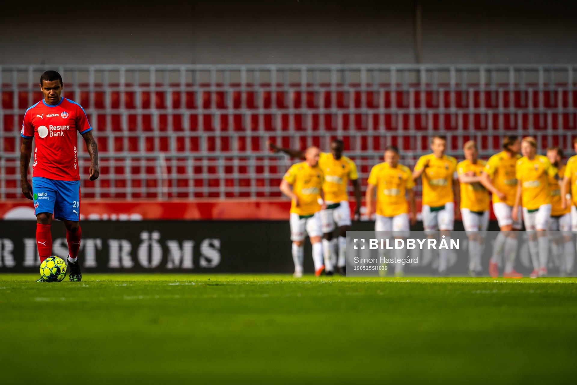 Helsingborgs Wanderson do Carmo deppar