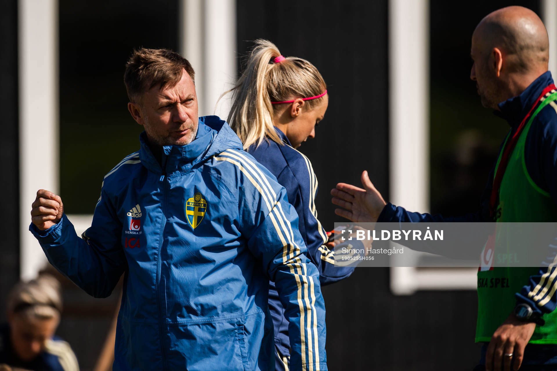 Head coach Peter Gerhardsson of Swedish women national