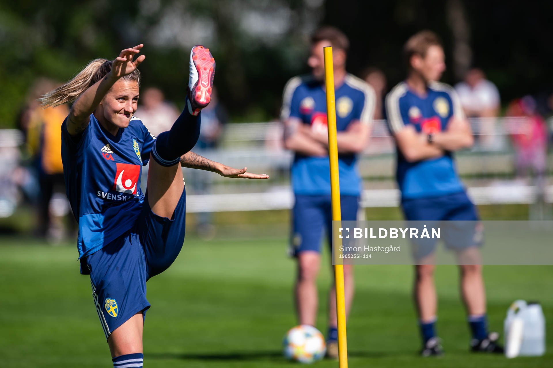 Nathalie Björn of Swedish women national football team