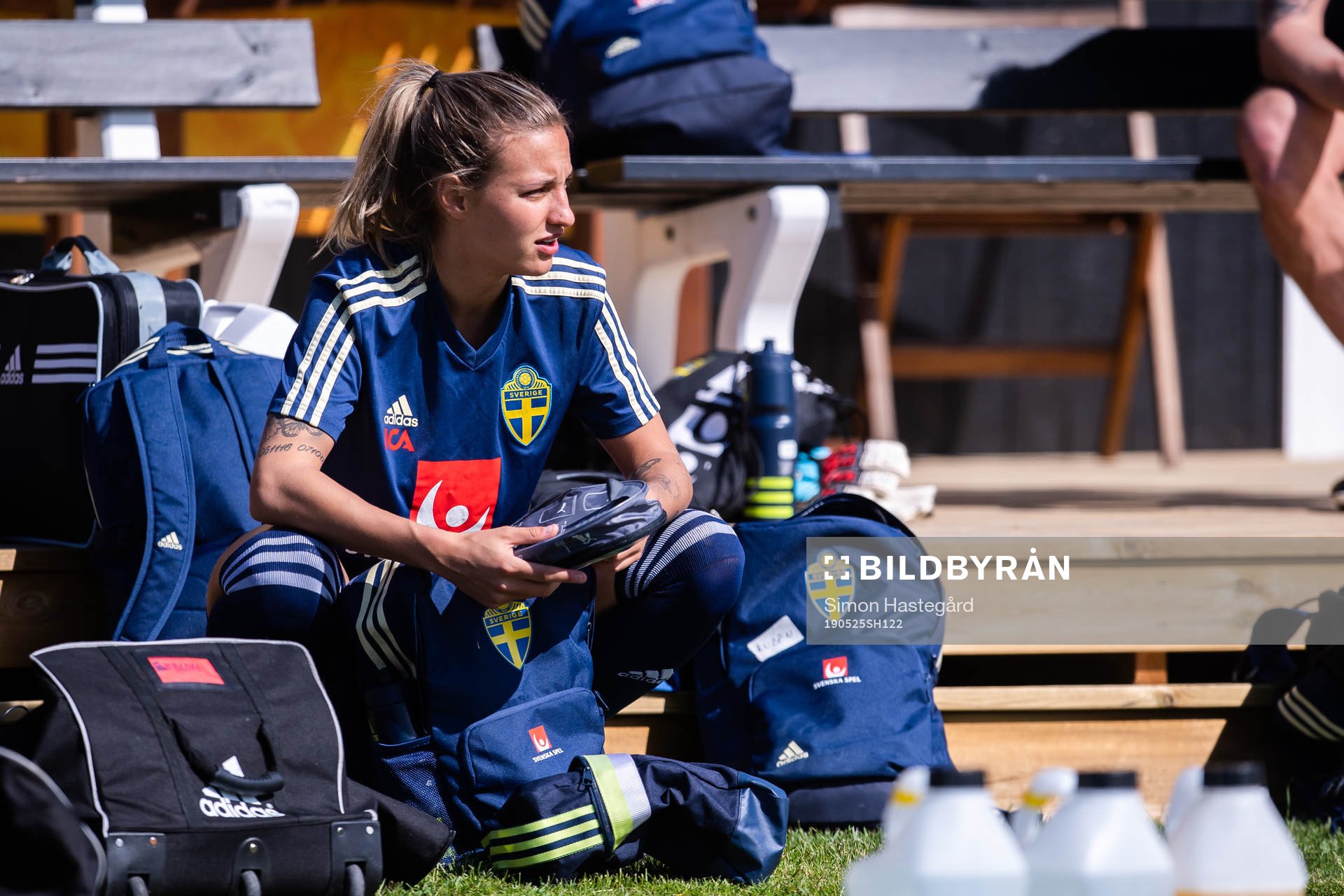 Nathalie Björn of Swedish women national football team