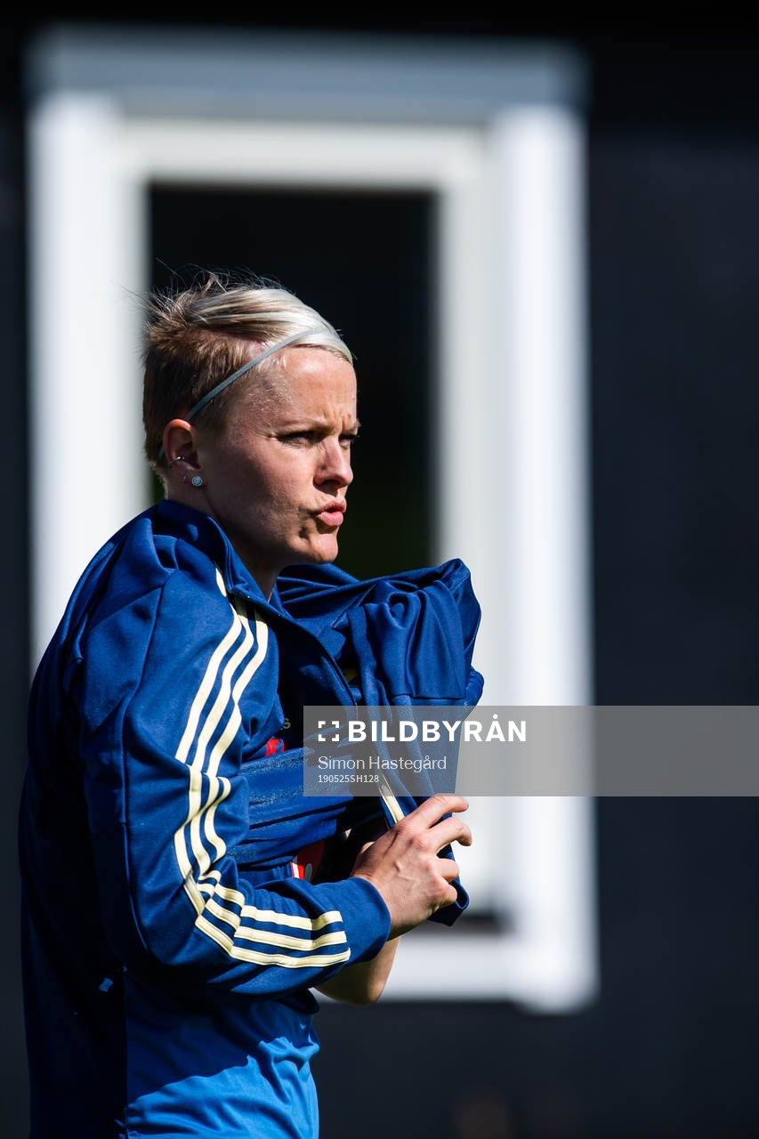 Nilla Fischer of Swedish women national football team