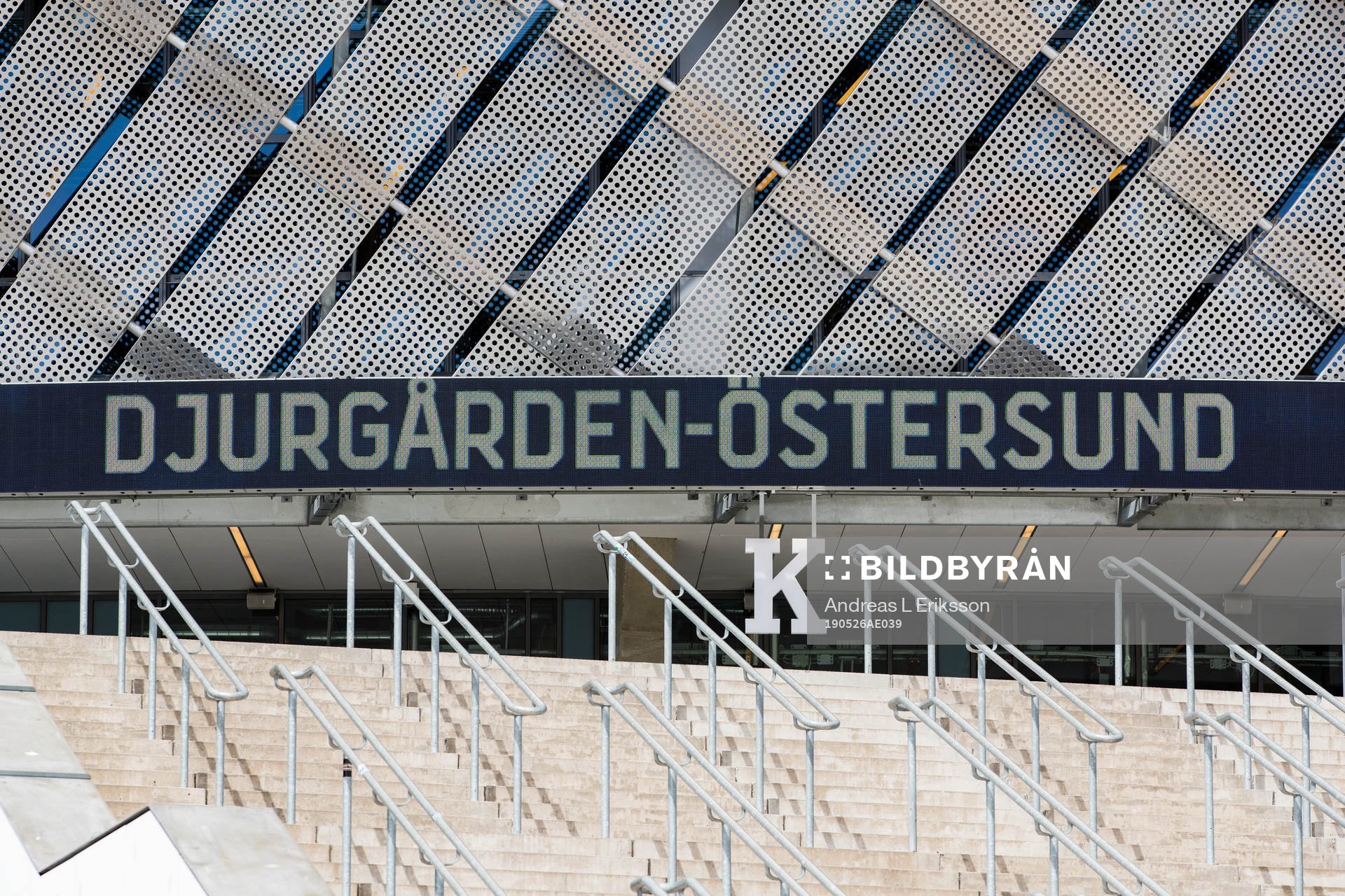 LED-skärm på Tele2 Arena