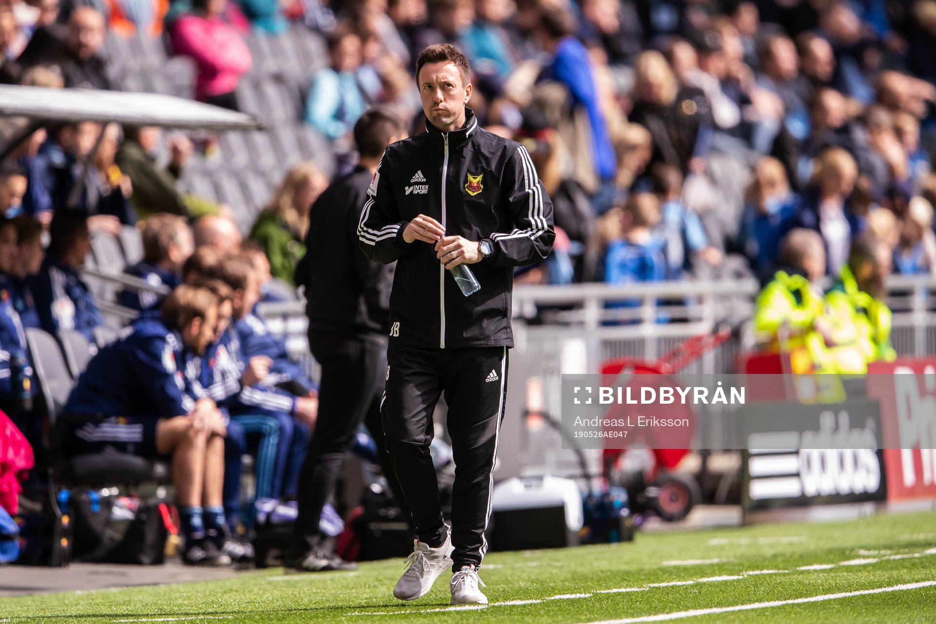 Östersunds tränare Ian Burchnall
