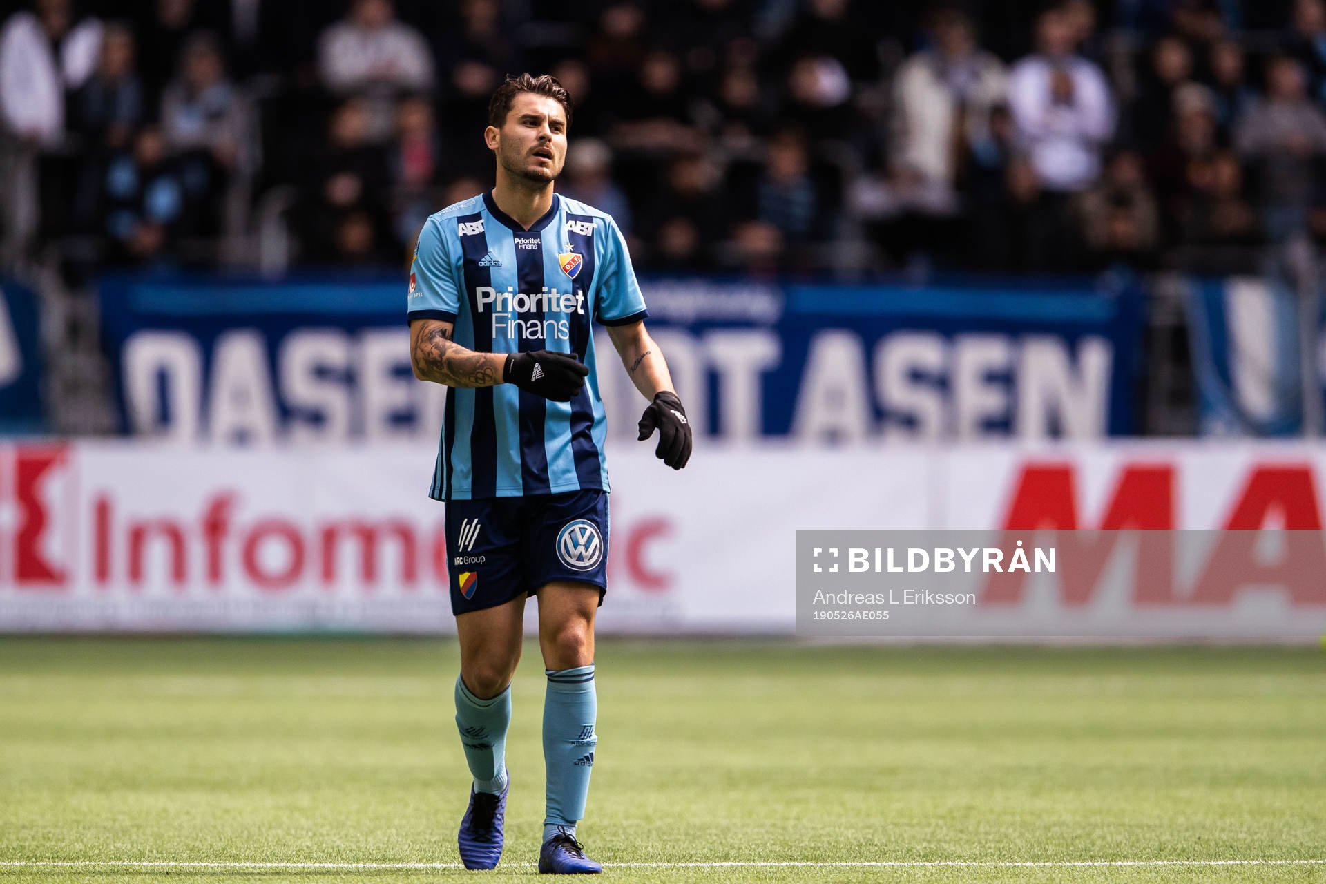 Djurgårdens Astrit Ajdarevic deppar
