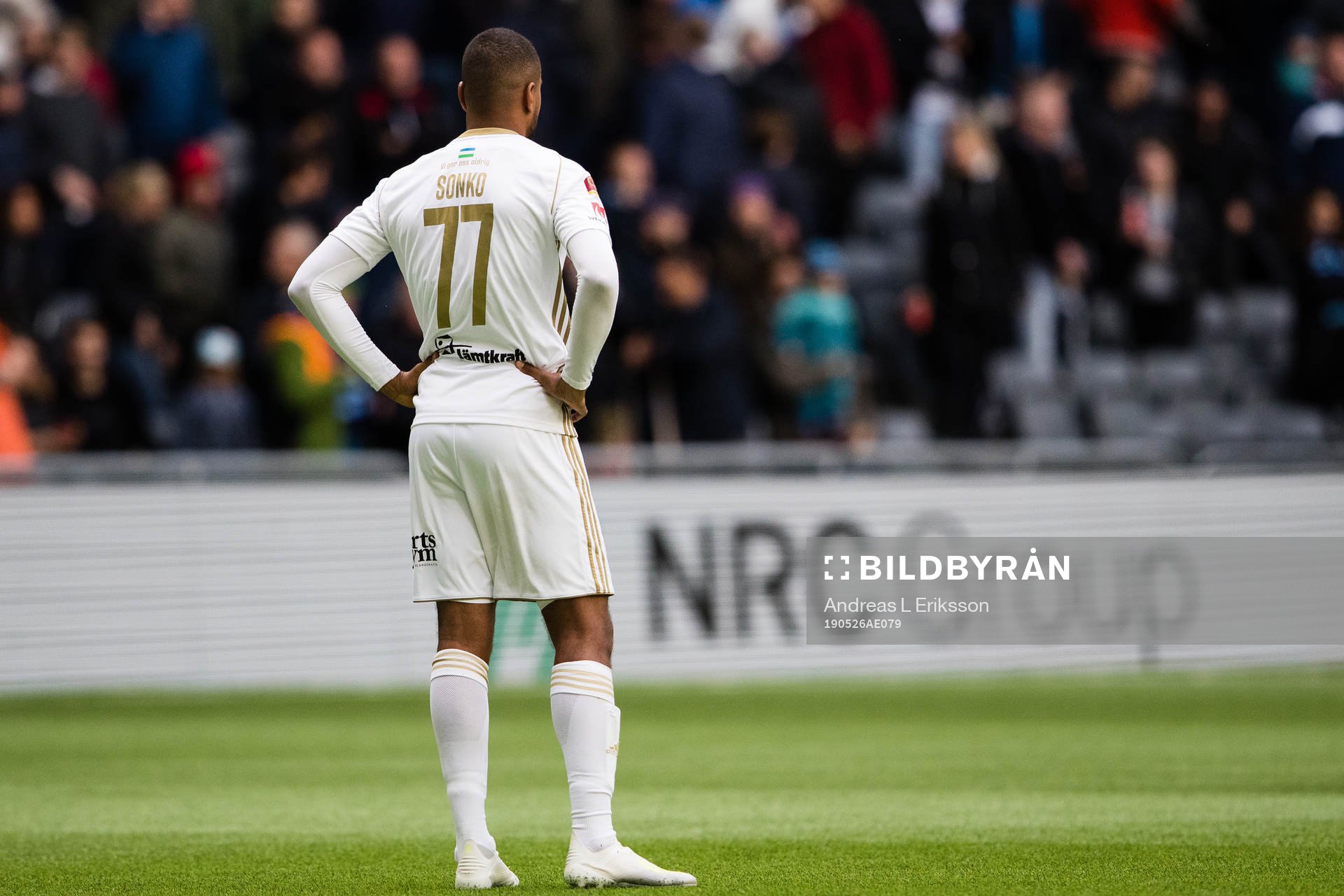 Östersunds Noah Sonko Sundberg deppar