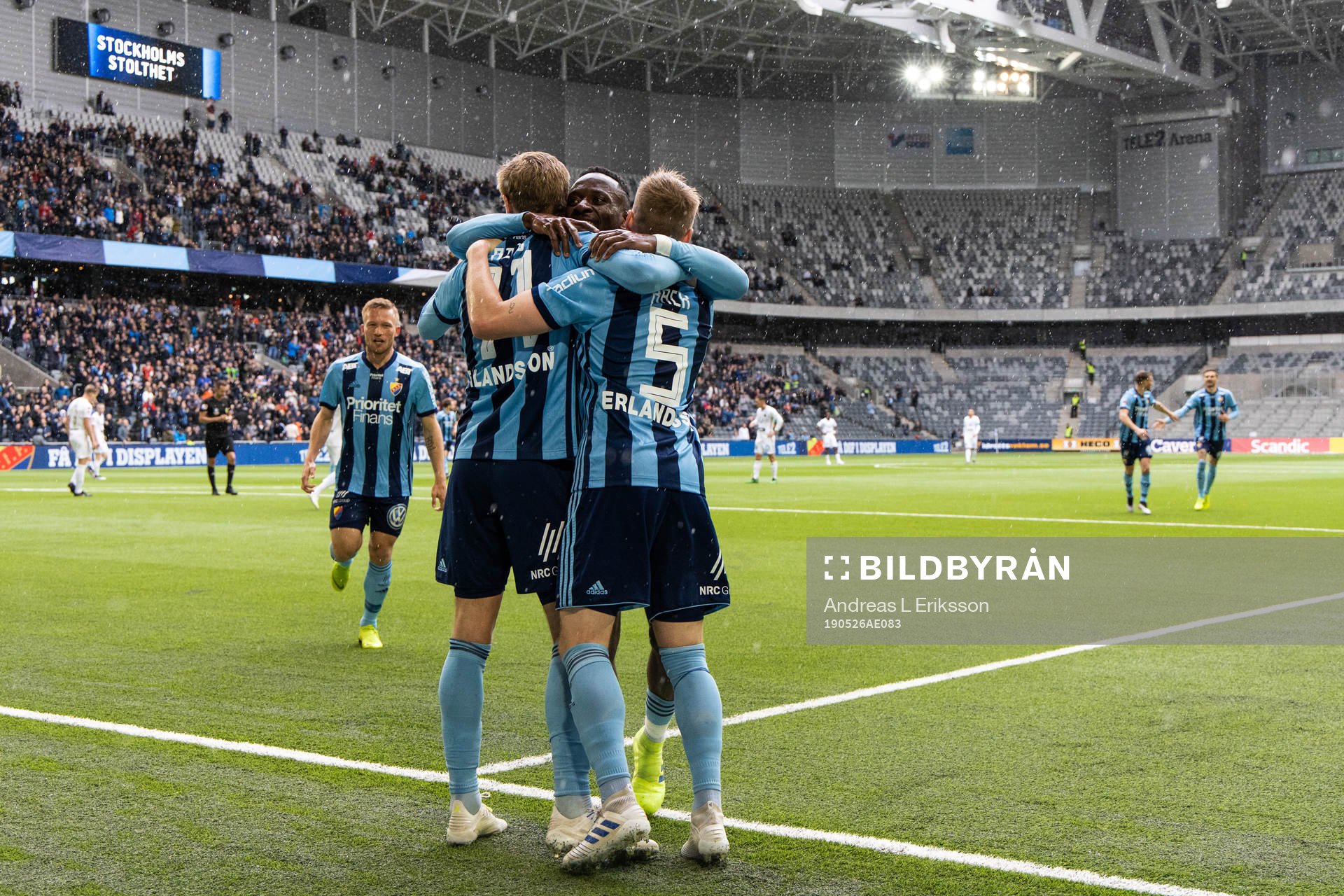 Djurgårdens Jonathan Ring jublar
