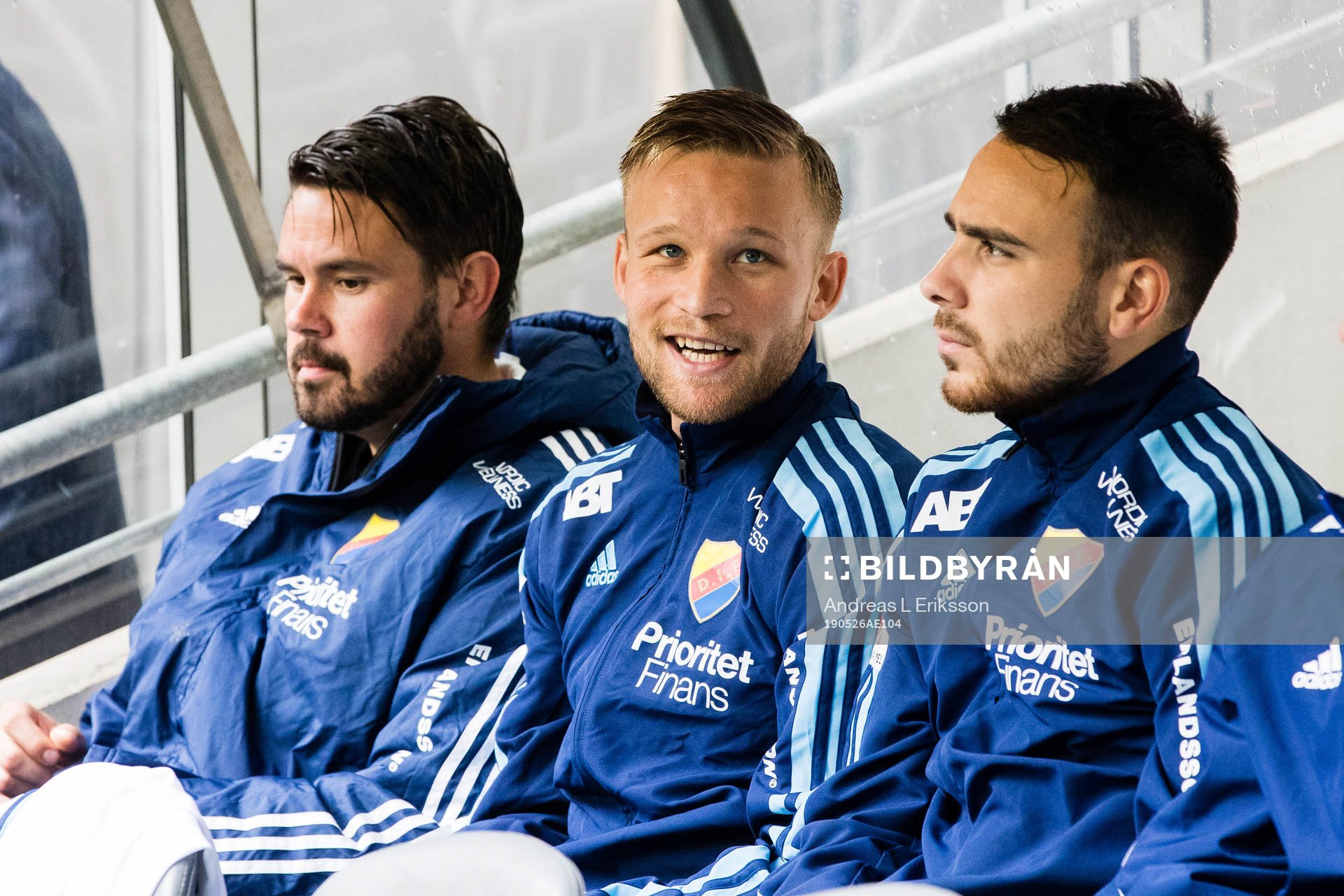 Djurgårdens målvakt Tommi Vaiho, <s19<och Klara Lundquist