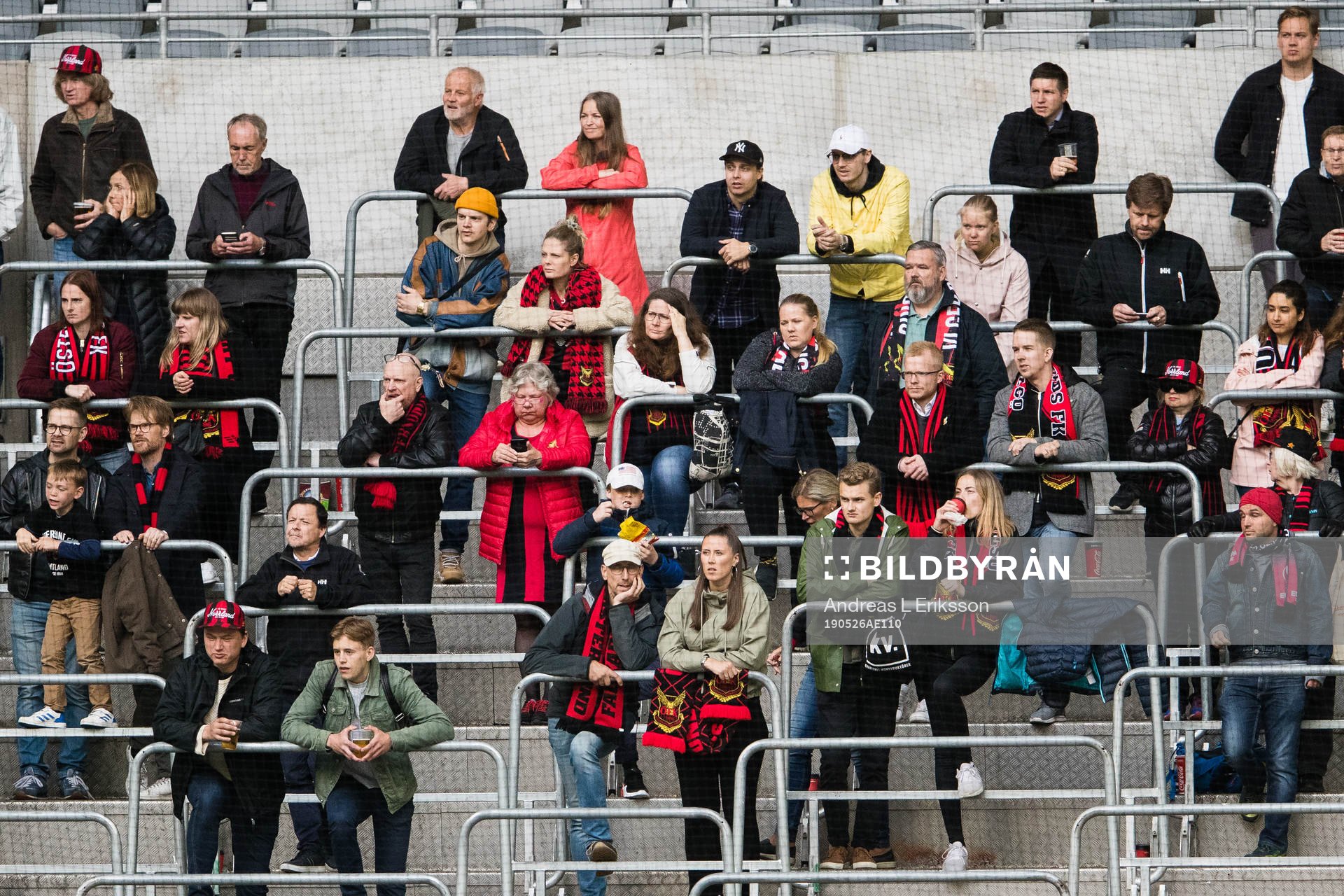 Supportrar till Östersund