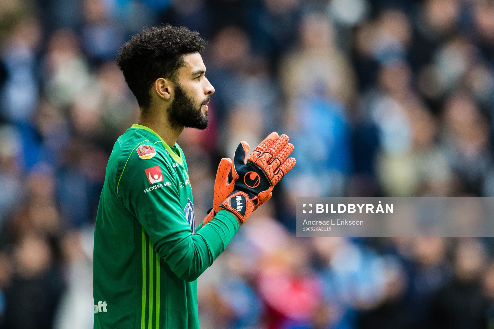 Östersunds målvakt Sixten Mohlin