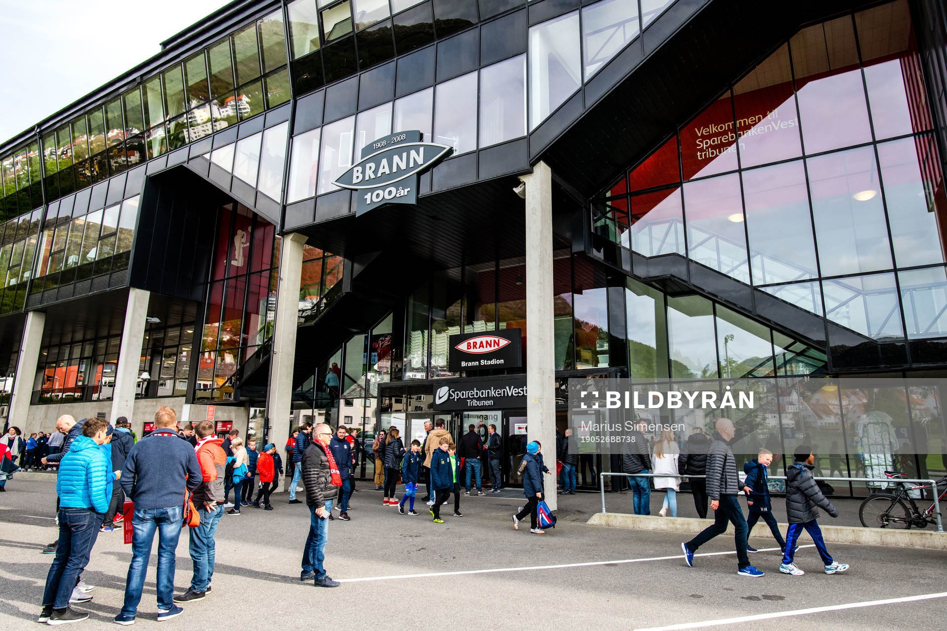 General view of Brann Stadion