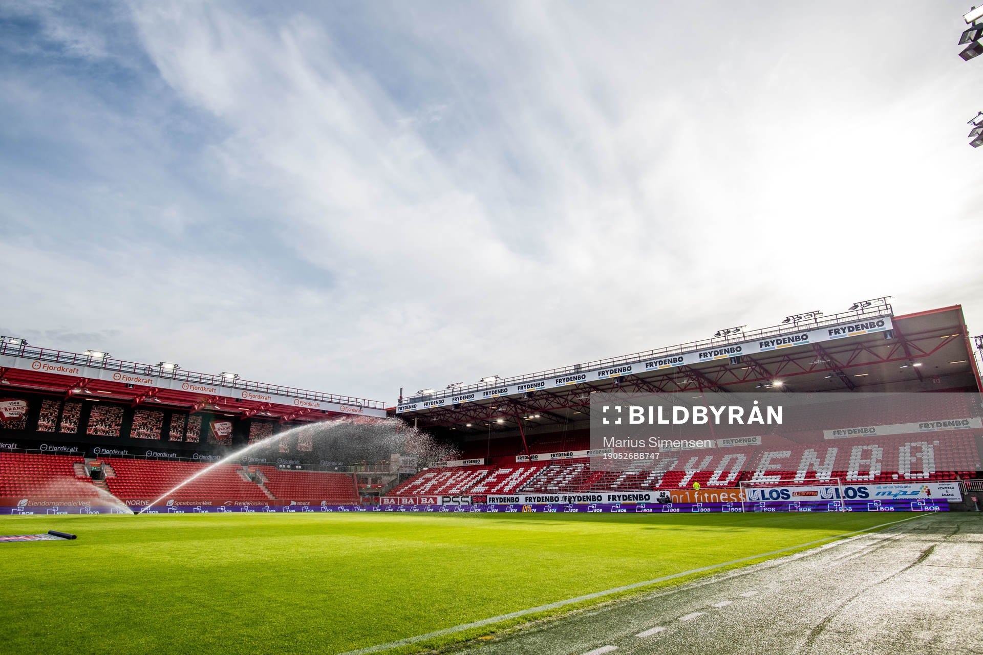 General view of Brann Stadion