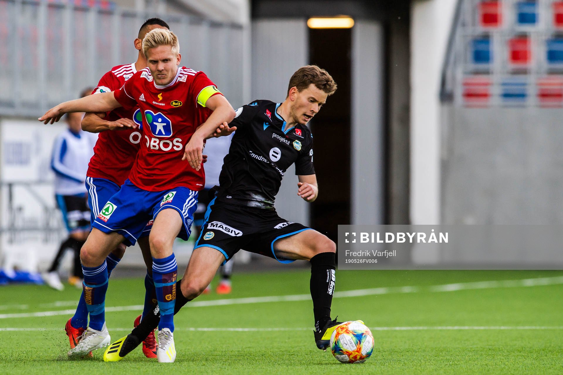 Tom Even Skogsrud of Skeid and Vegard Østraat Erlien of