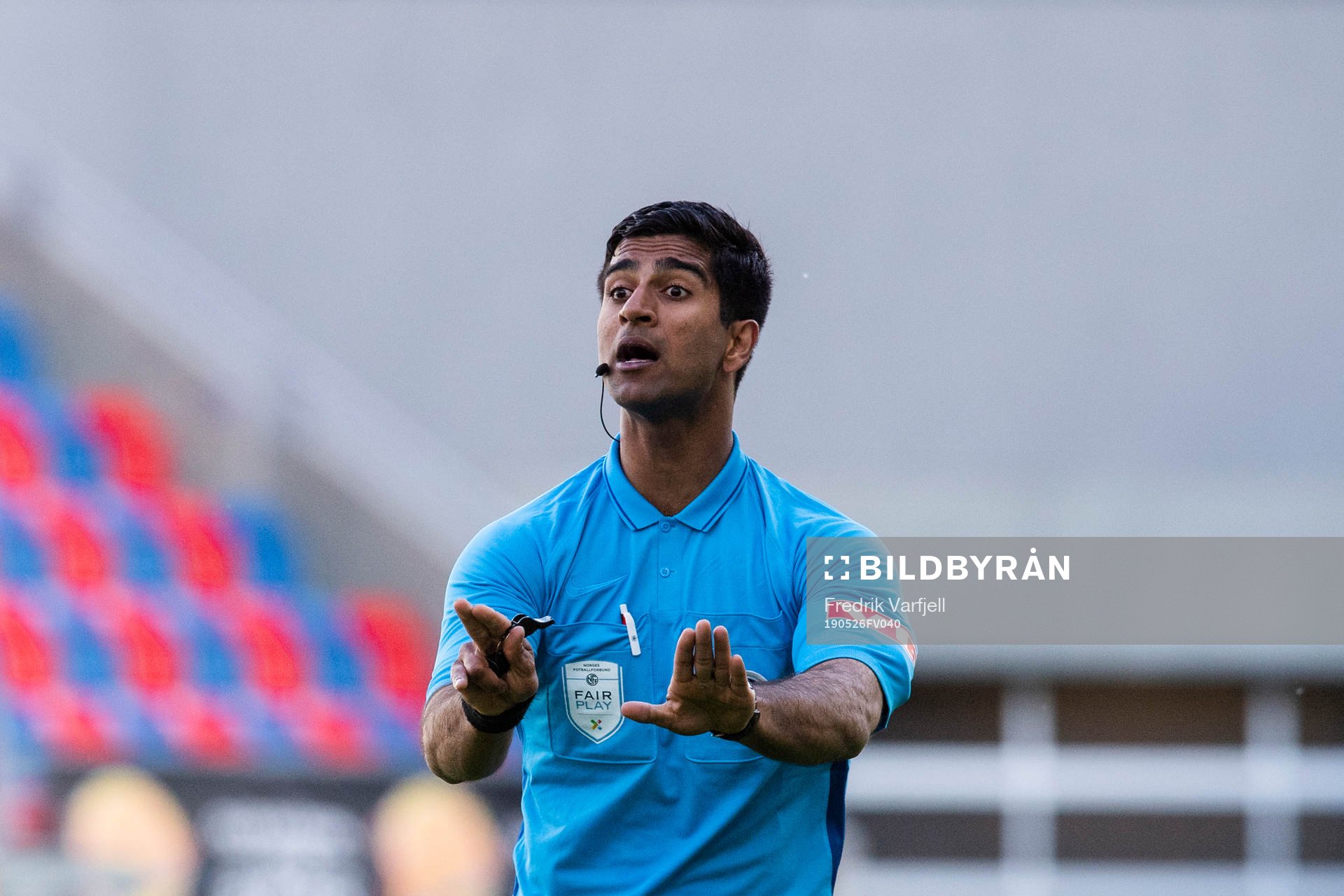 Mohammad Usman Aslam, referee