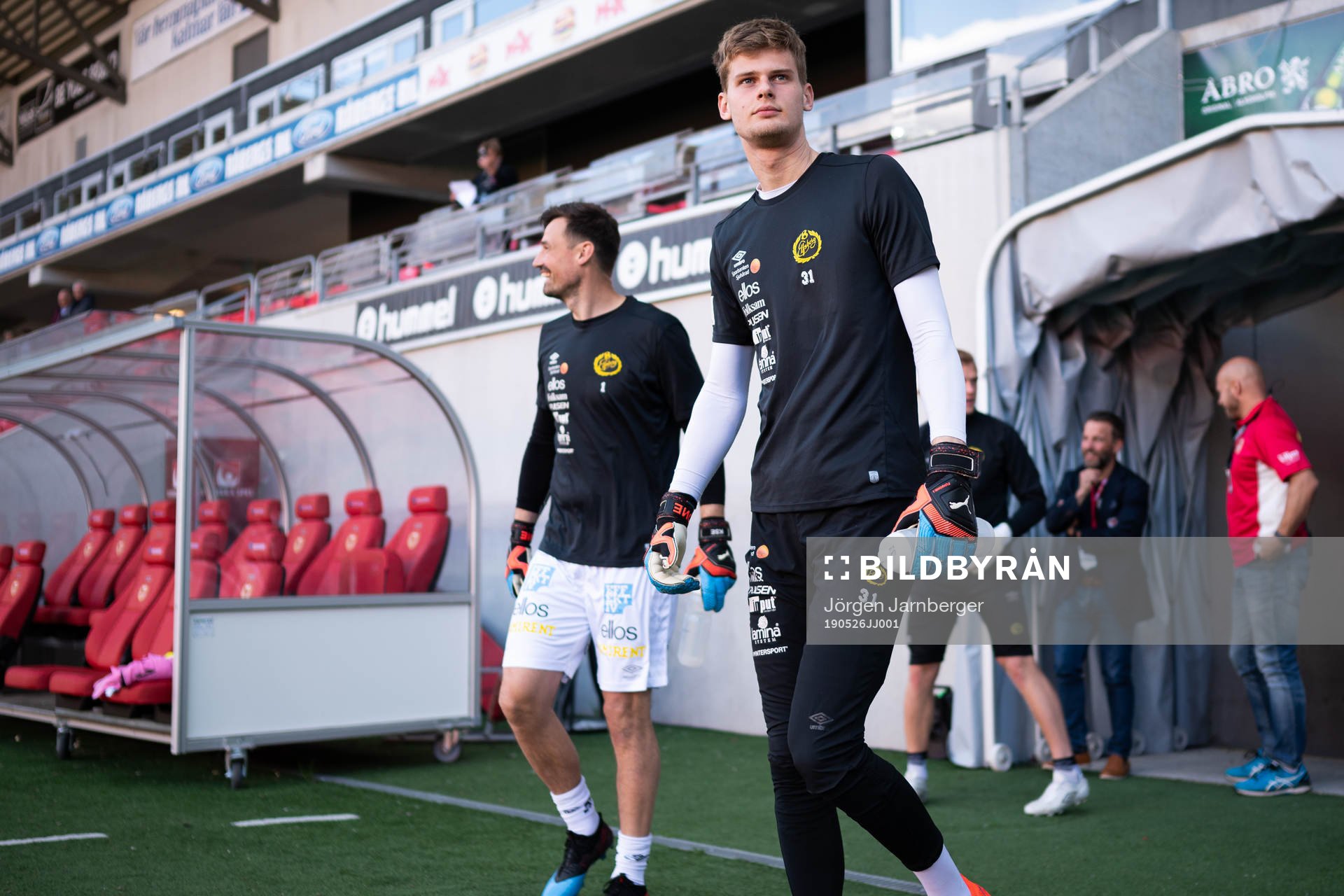 Elfsborgs målvakt Tim Rönning och målvakt Kevin Stuhr