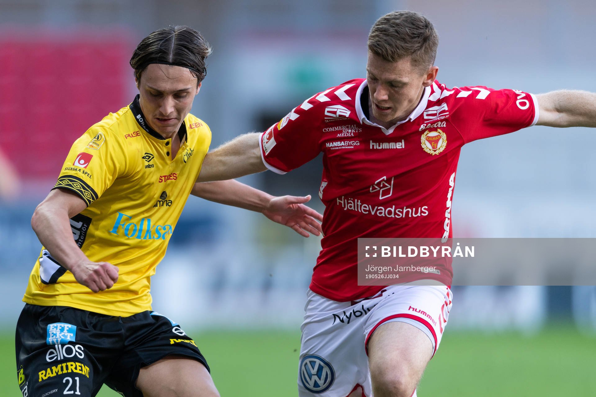 Elfsborgs Jonathan Levi och Kalmars Victor Agardius