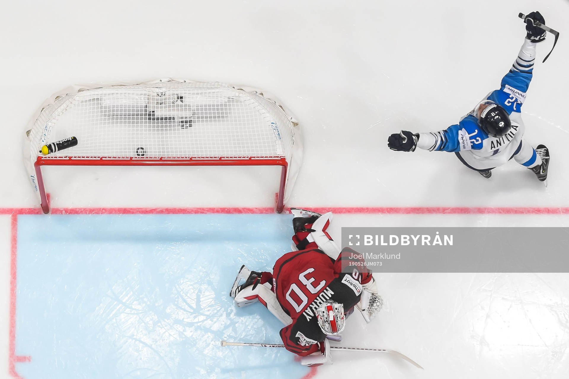 Marko Anttila of Finland celebrates