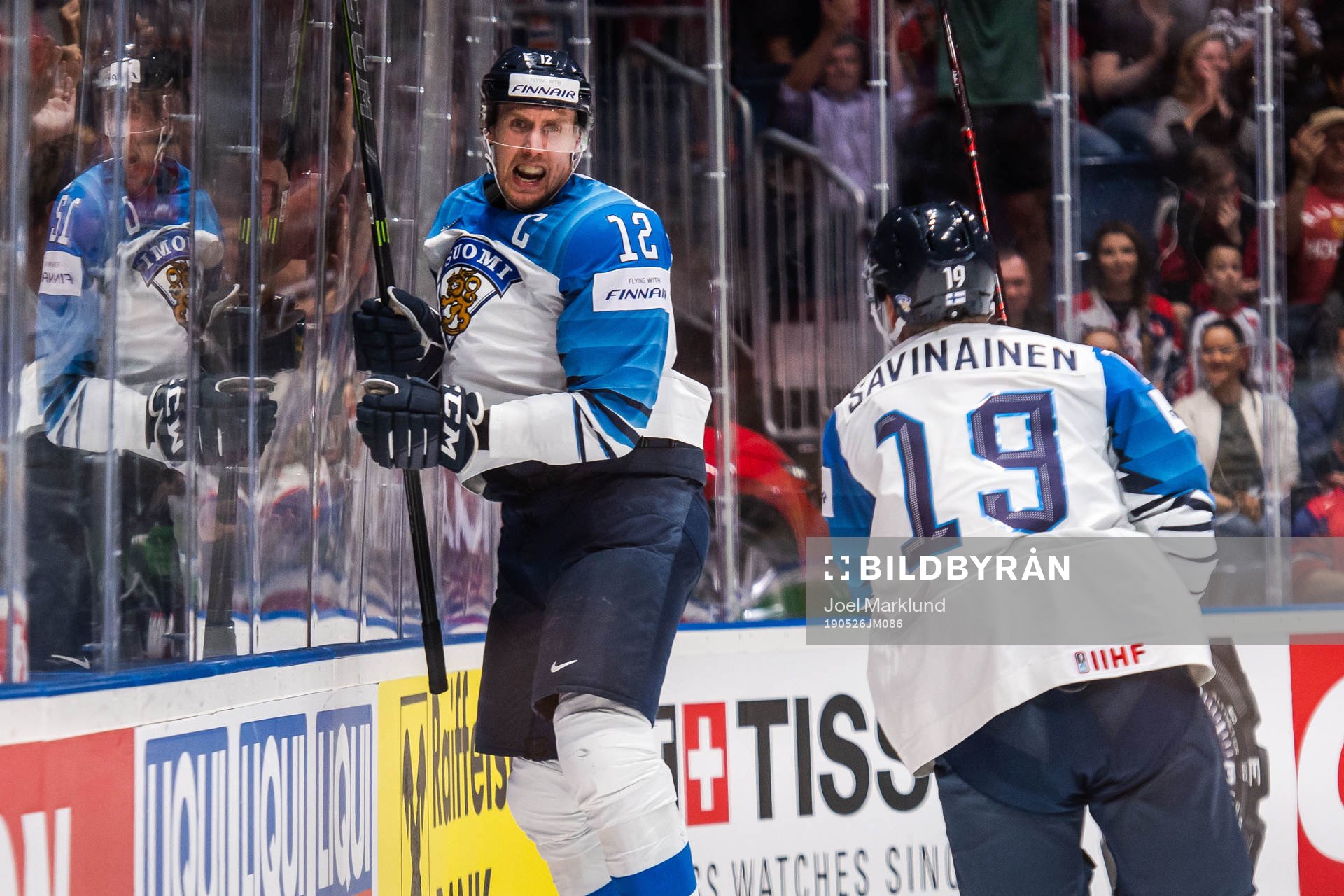 Marko Anttila of Finland celebrates