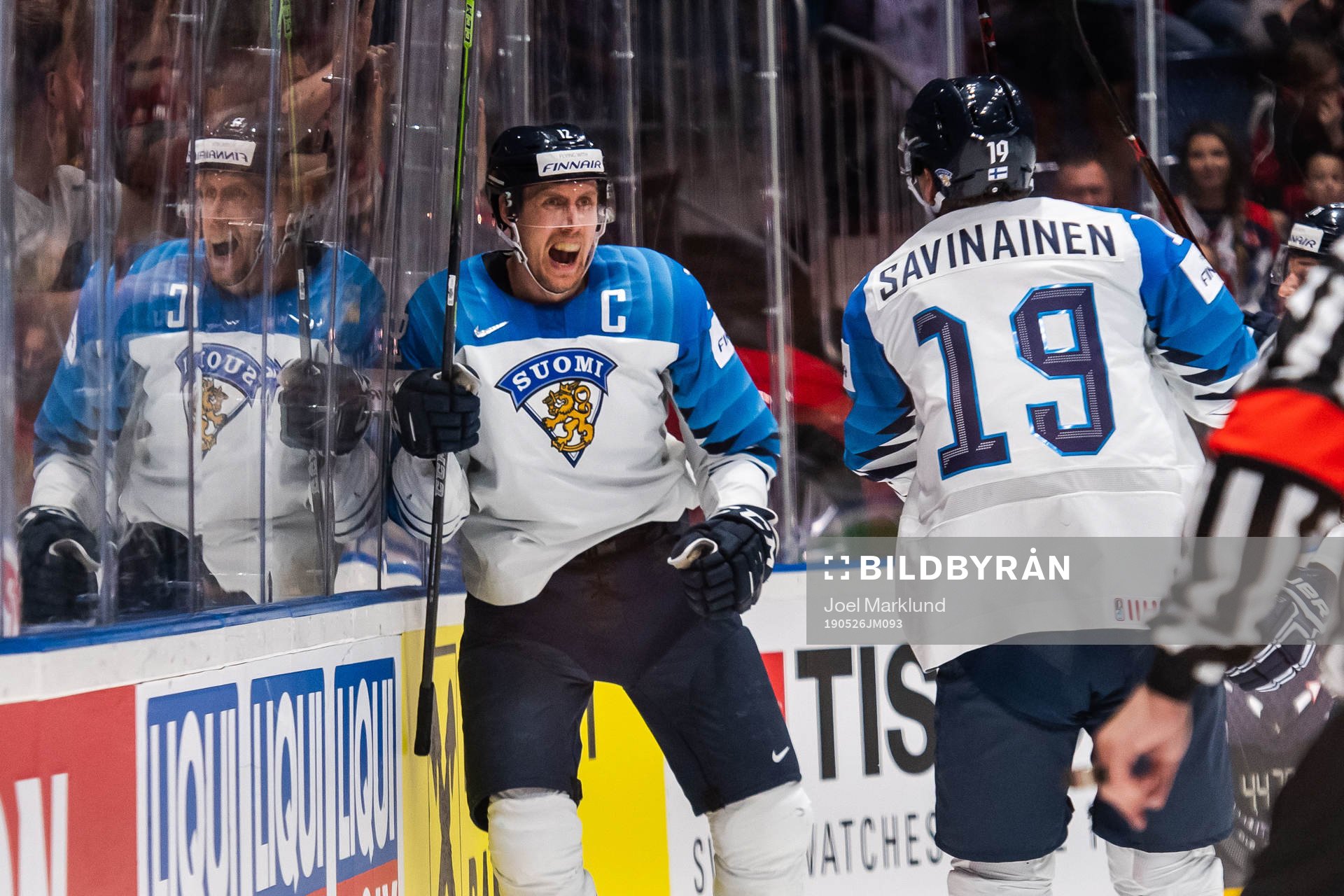 Marko Anttila of Finland celebrates
