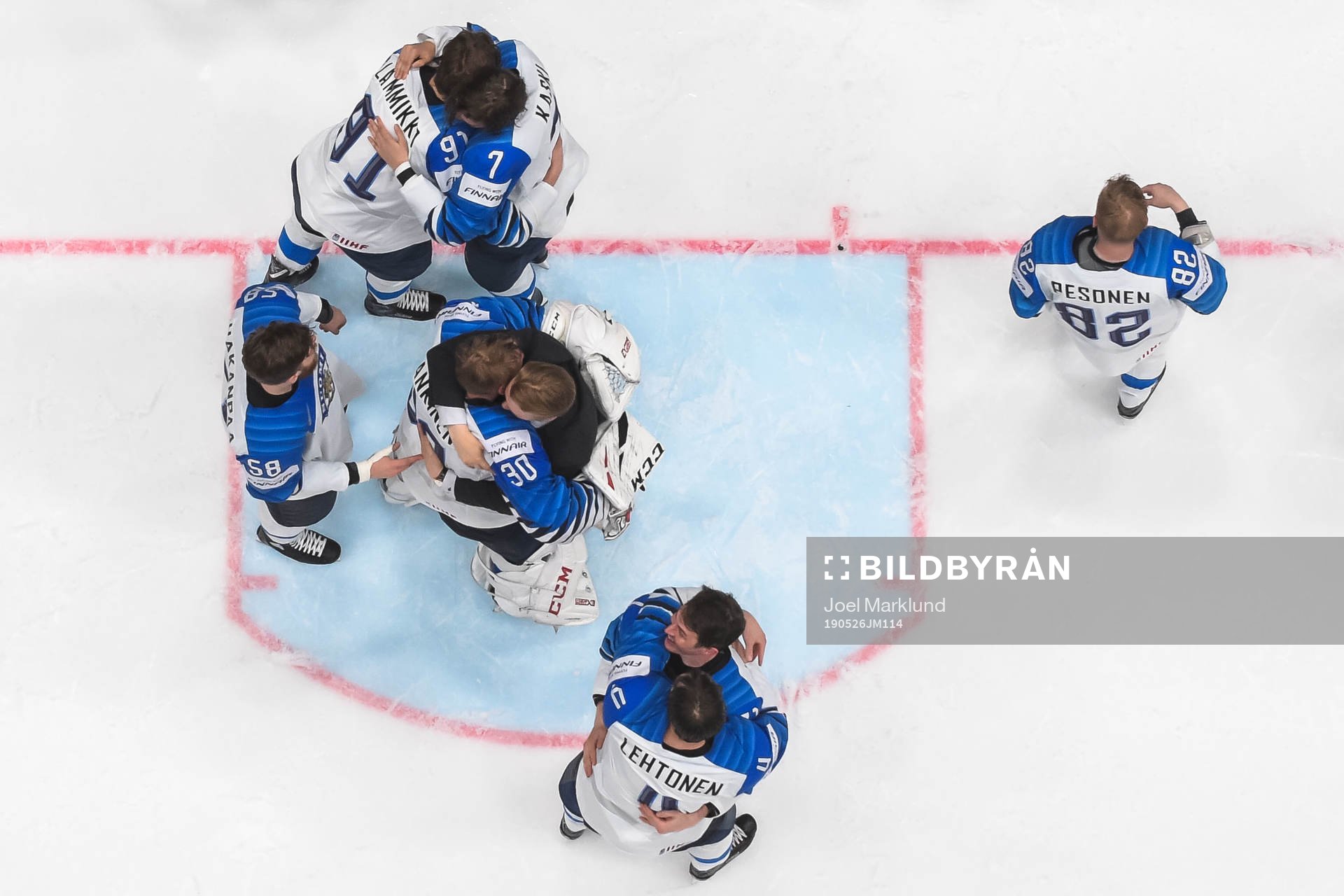 Juho Lammikko, Oliwer Kaski, Jani Hakanpää, goaltender