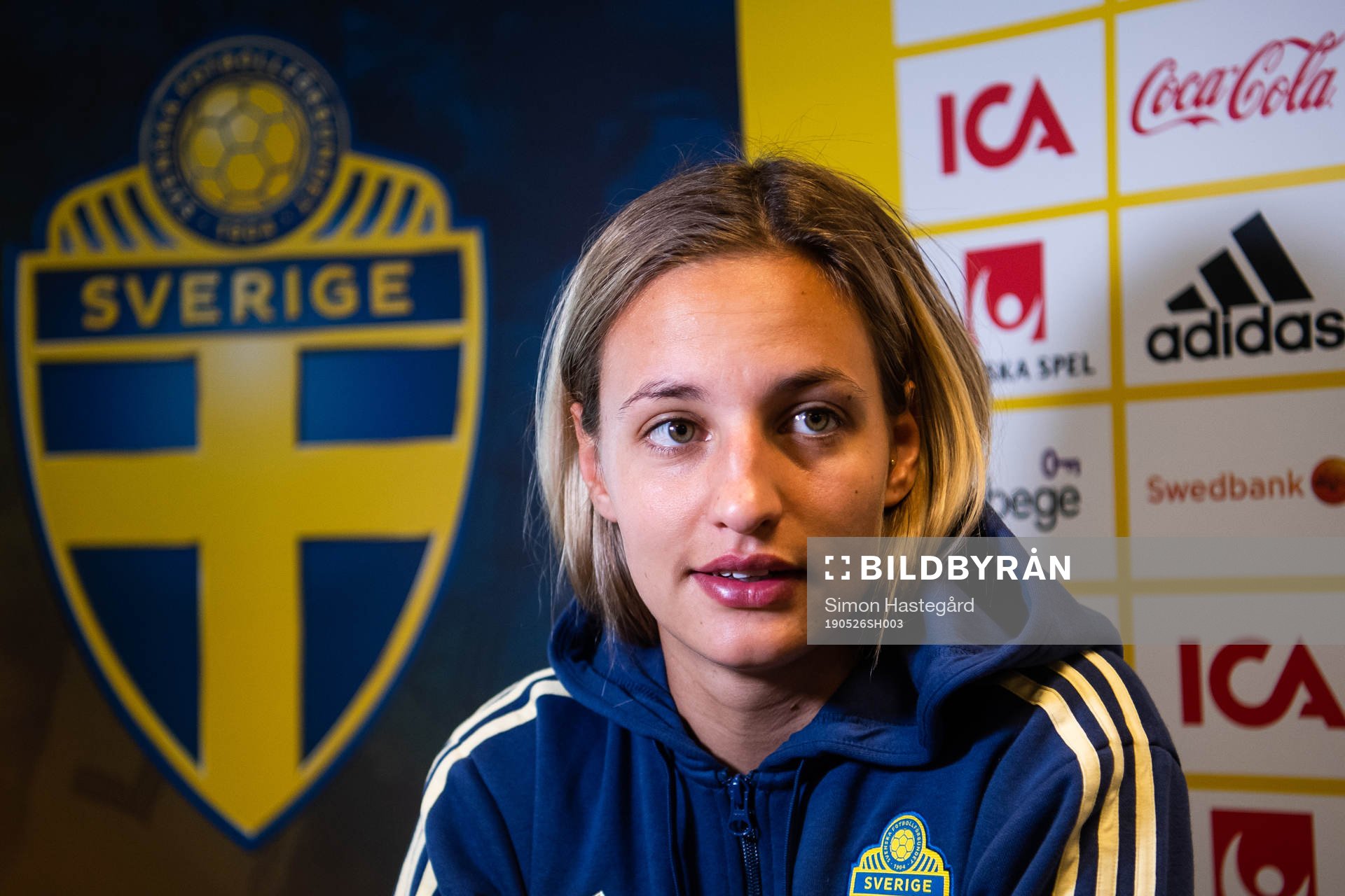 Nathalie Björn of Swedish women national football team